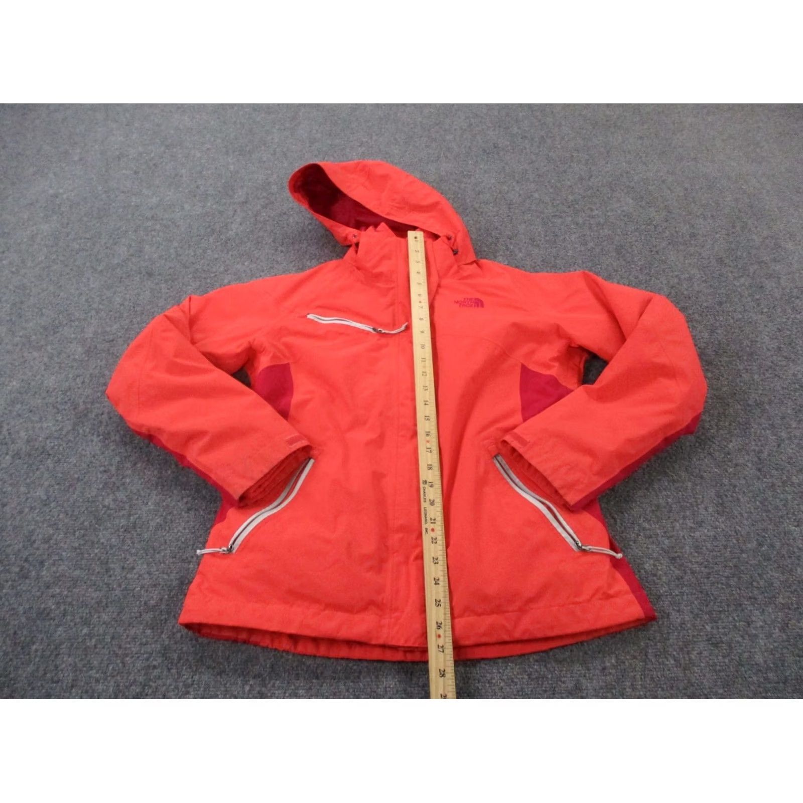 The North Face The North Face Jacket Women M Orange Shell Hyvent 2 in 1 Outdoors Rain Hiking Skiing Size M / US 6-8 / IT 42-44 - 3 Thumbnail