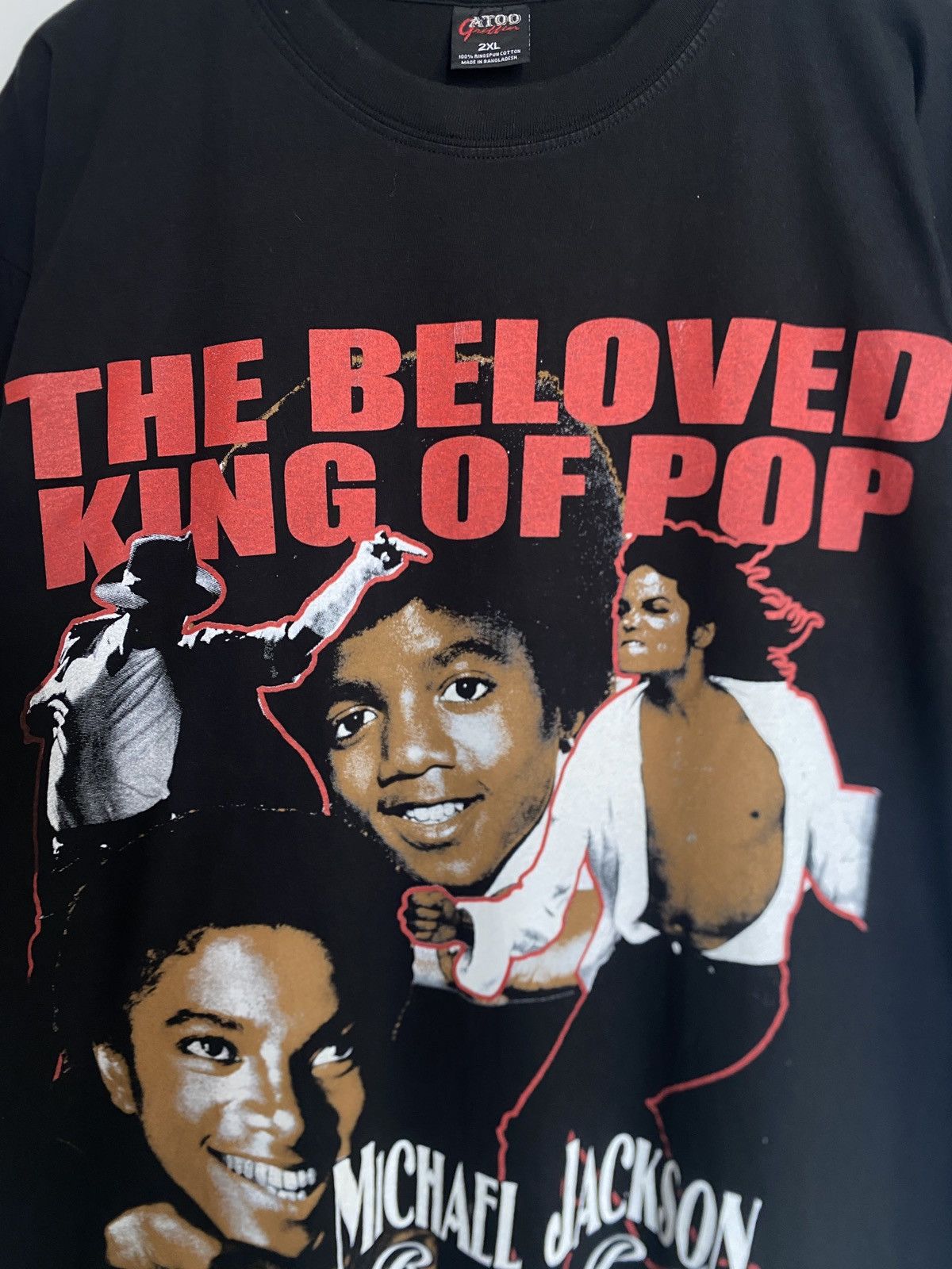 Rap Tees RARE Michael Jackson Rap Tee Style Size US XXL / EU 58 / 5 - 3 Thumbnail