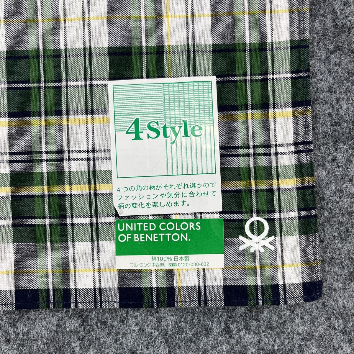 United Colors Of Benetton United Colors Of Benetton Handkerchief / Neckerchief B121 Size ONE SIZE - 3 Thumbnail