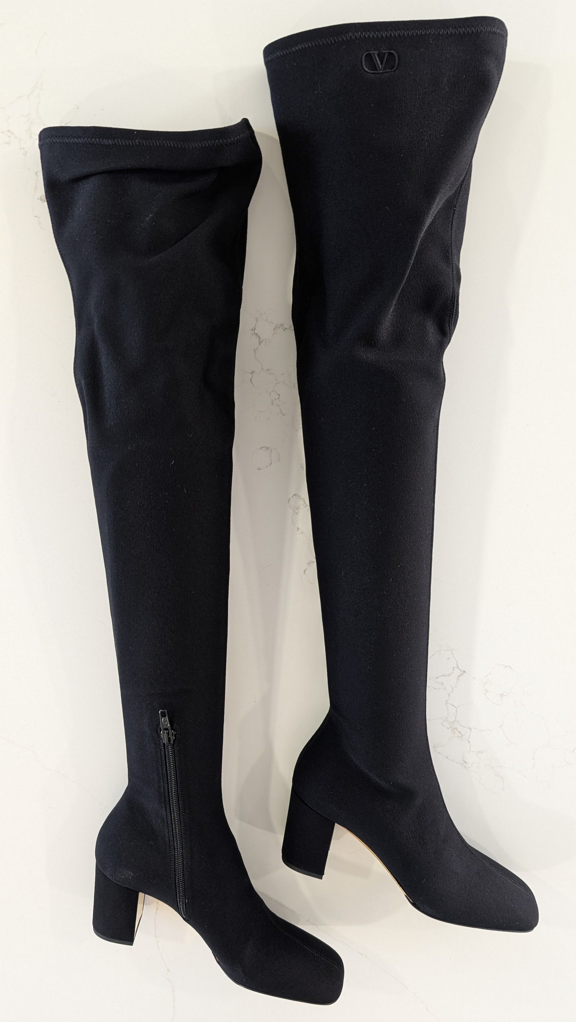 Valentino Valentino Garavani Golden Walk Over The Knee Boots 36 Size US 6 / IT 36 - 1 Thumbnail