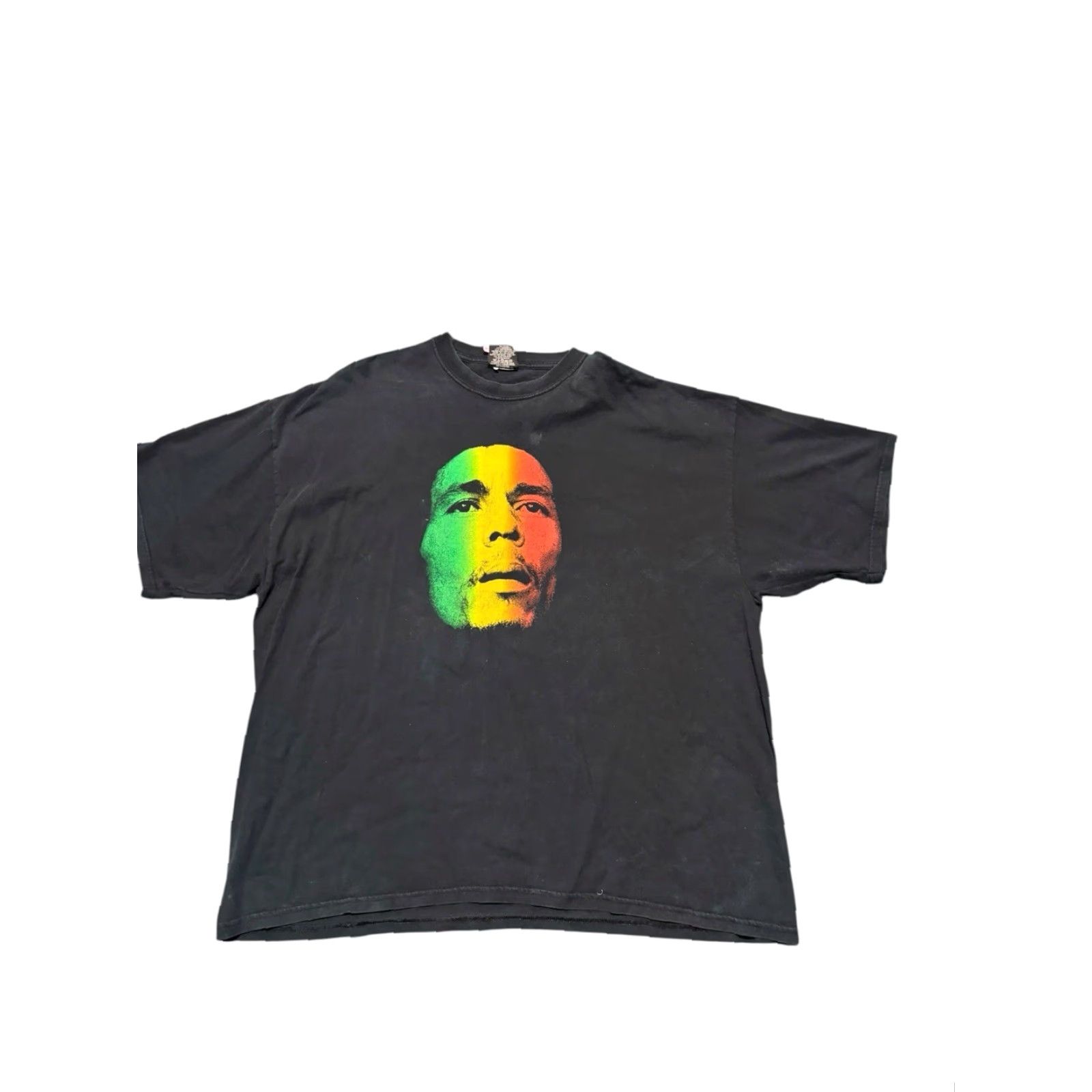 Vintage VINTAGE Zion Rootswear 1999 Bob Marley “Redemption Song” Lyrics Black T-Shirt 3XL/4XL Tee Mens Short Sleeve Crew Neck Cotton Shirt Size US XXL / EU 58 / 5 - 2 Thumbnail