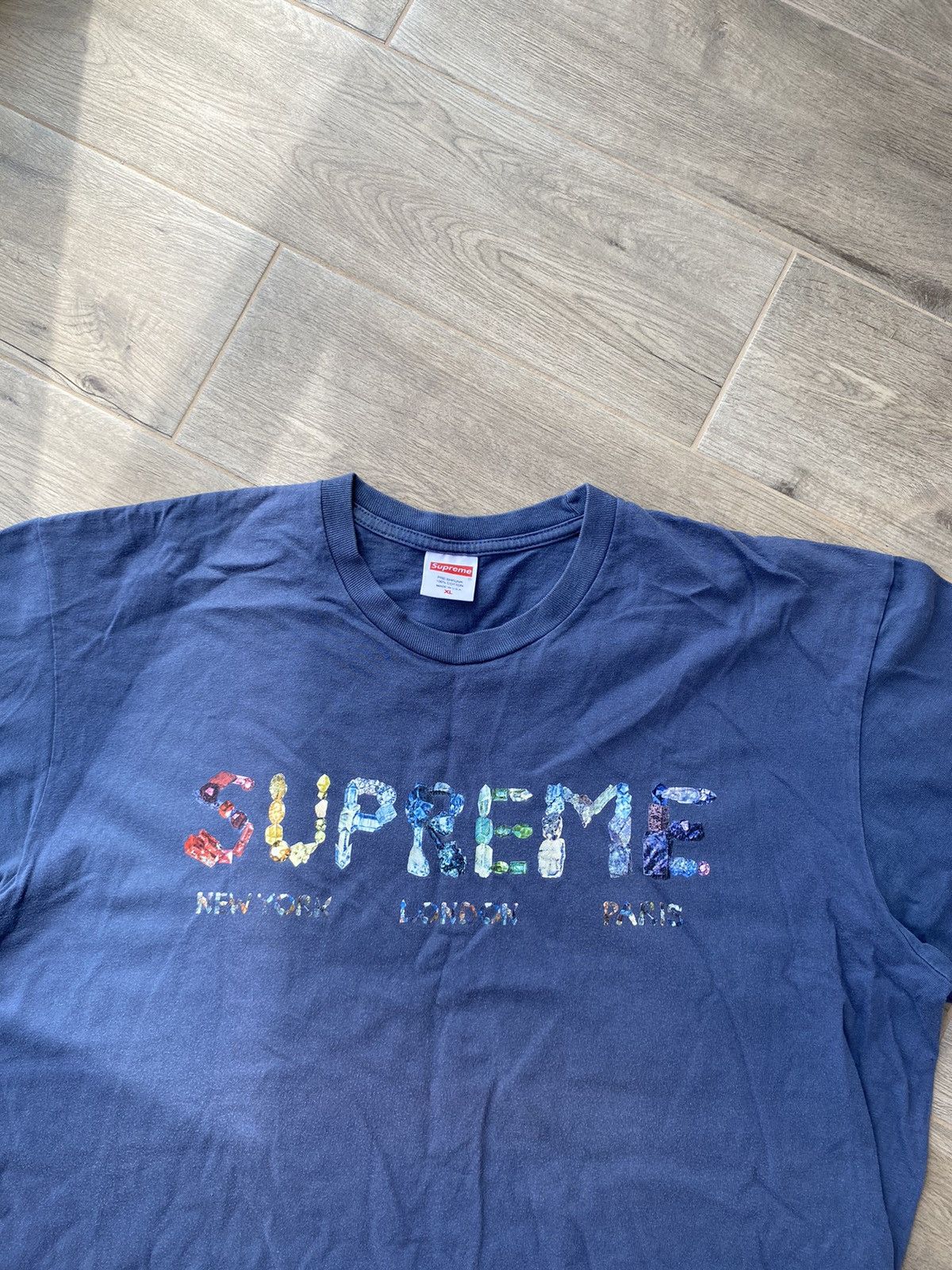 Supreme Supreme Big Logo T Shirt Size US XL / EU 56 / 4 - 4 Thumbnail