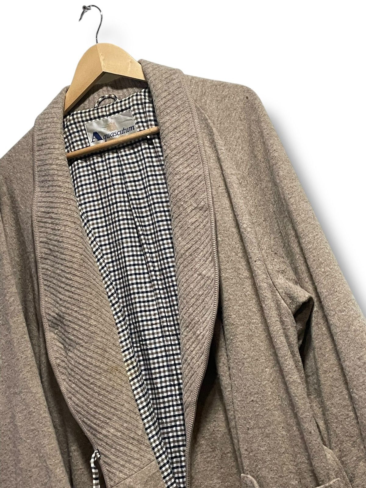 Aquascutum × Japanese Brand × Vintage Vintage Aquascutum Long Outerwear Coat (77) Size US M / EU 48-50 / 2 - 2 Thumbnail