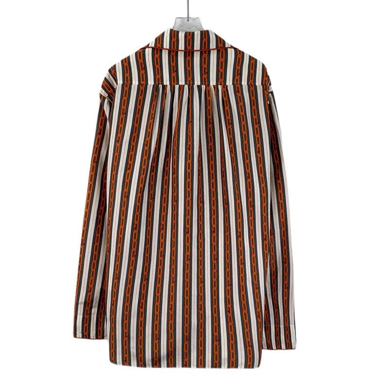 Louis Vuitton Louis Vuitton Color-block striped button-down cotton lapel Size US S / EU 44-46 / 1 - 2 Thumbnail