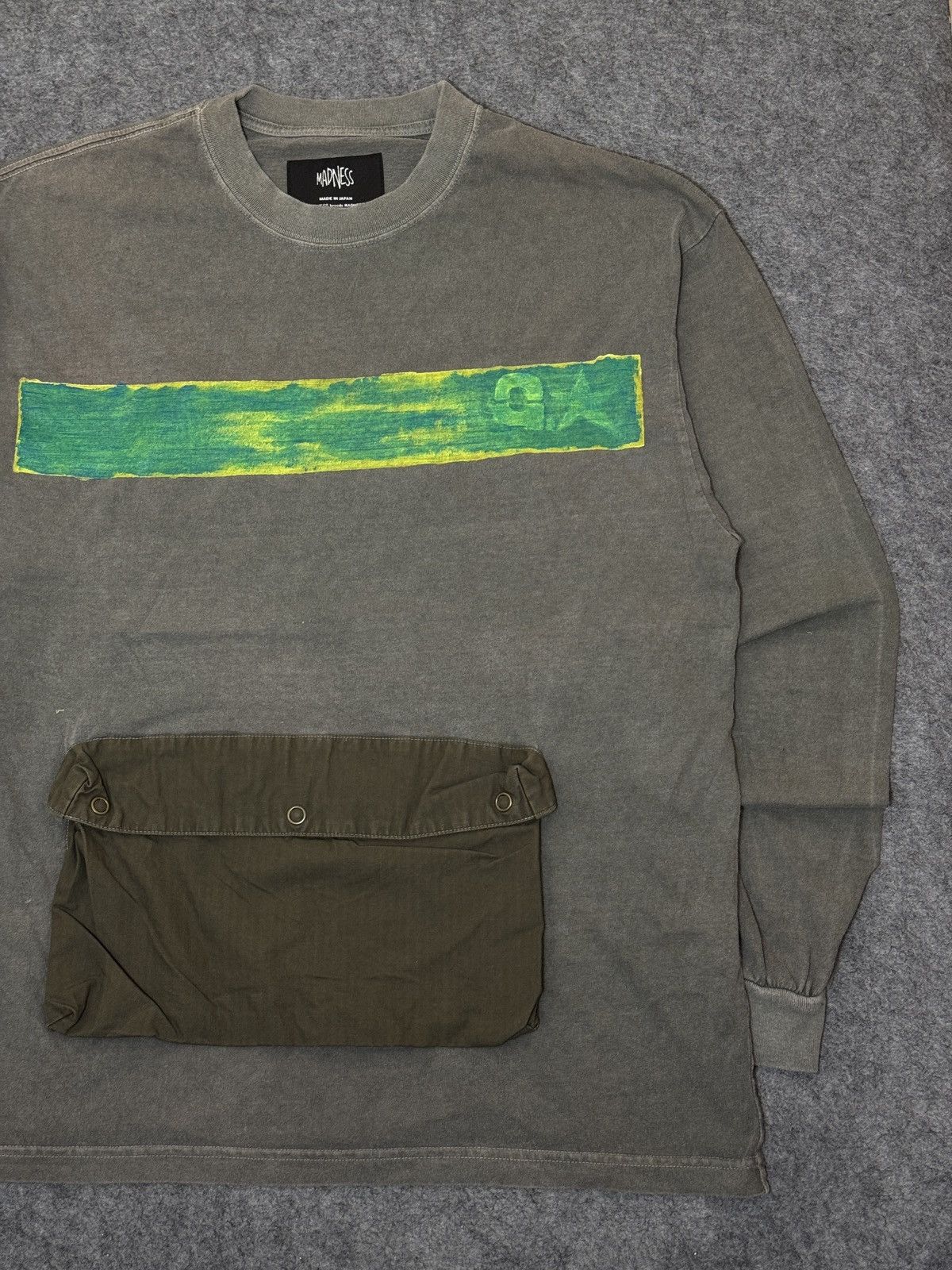 Madness Madness Pigment Dyed Crewneck Long Sleeve. Size US M / EU 48-50 / 2 - 5 Thumbnail