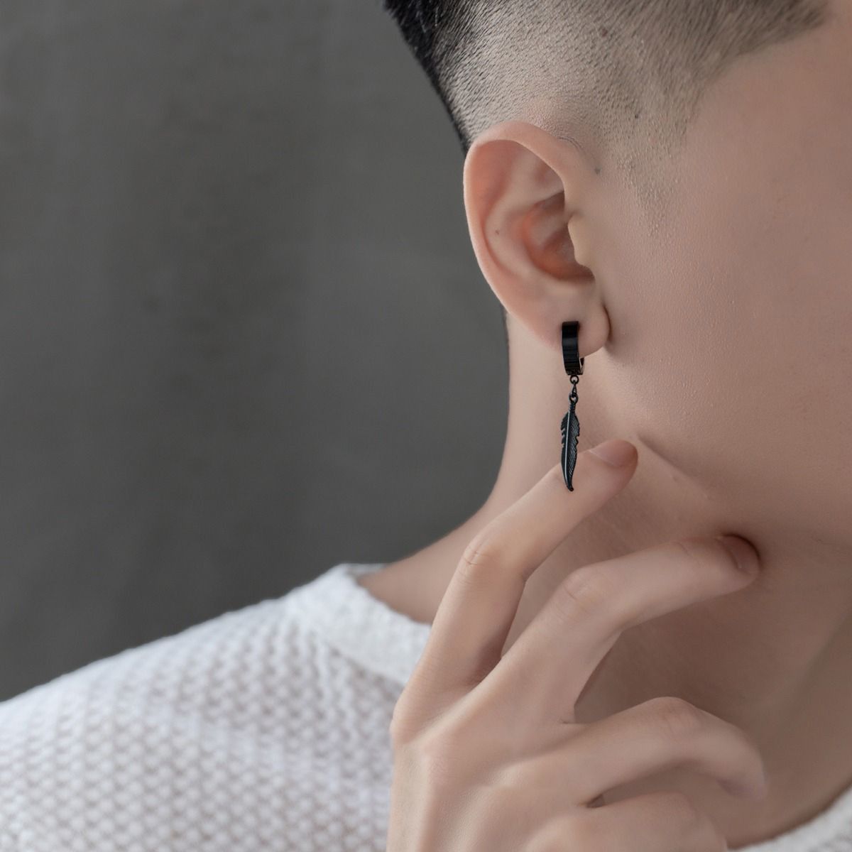 Jewelry Vibe Earrings One Pairs Chrome Jewelry Size ONE SIZE - 1 Thumbnail