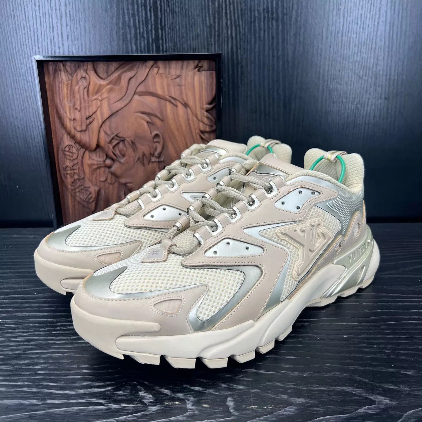Louis Vuitton LV Tatic Tan Size 8/42 Like New Size US 9 / EU 42 - 1 Thumbnail