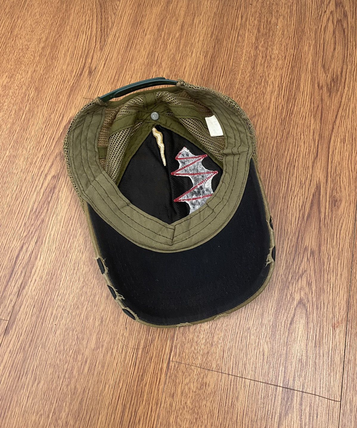 If Six Was Nine Skull punk distressed teucker hat Size ONE SIZE - 3 Thumbnail
