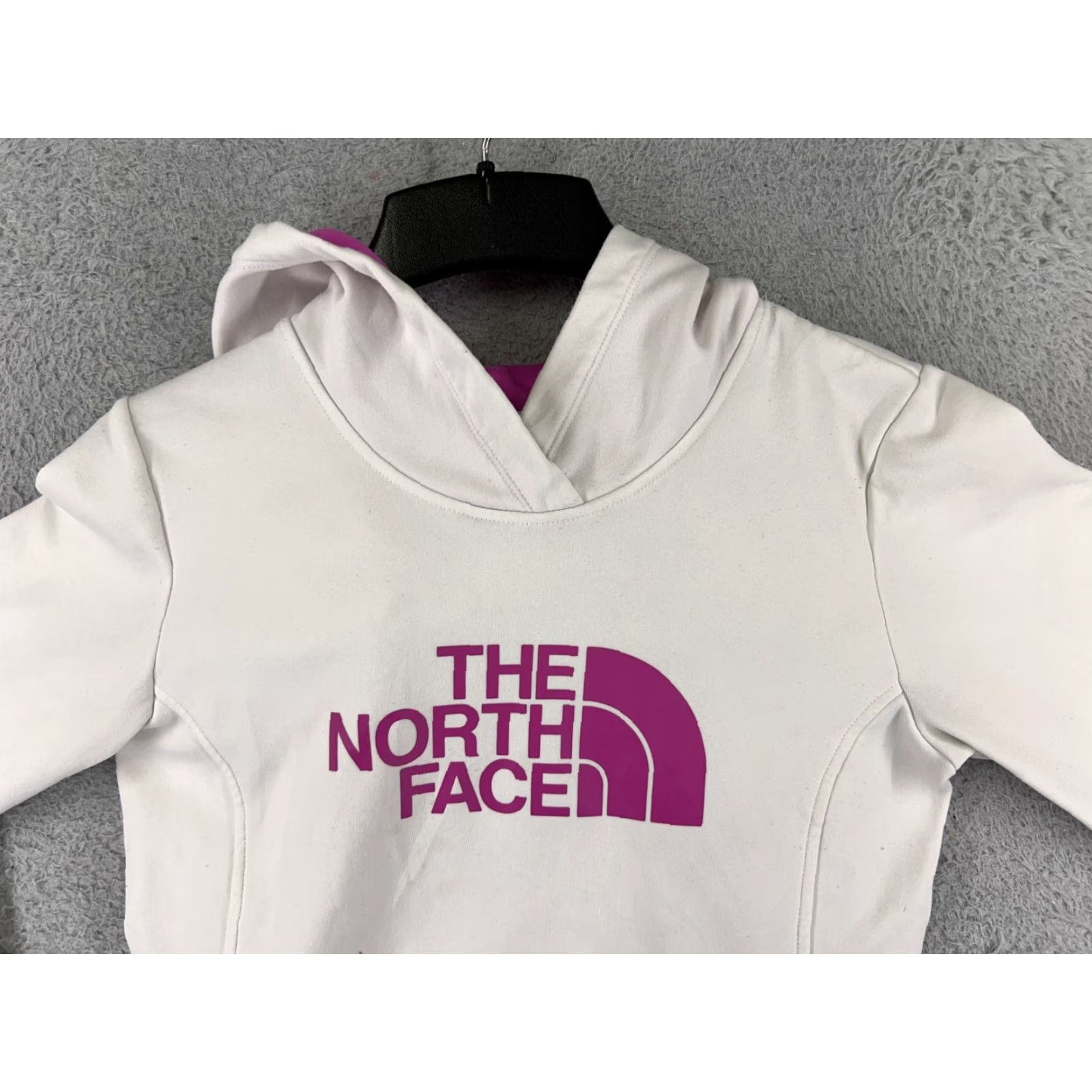 The North Face The North Face Womens Hoodie Shirt Regular White Cotton Jersey Logo Pockets 90s Outdoor Sports Mens? Size S / US 4 / IT 40 - 7 Thumbnail