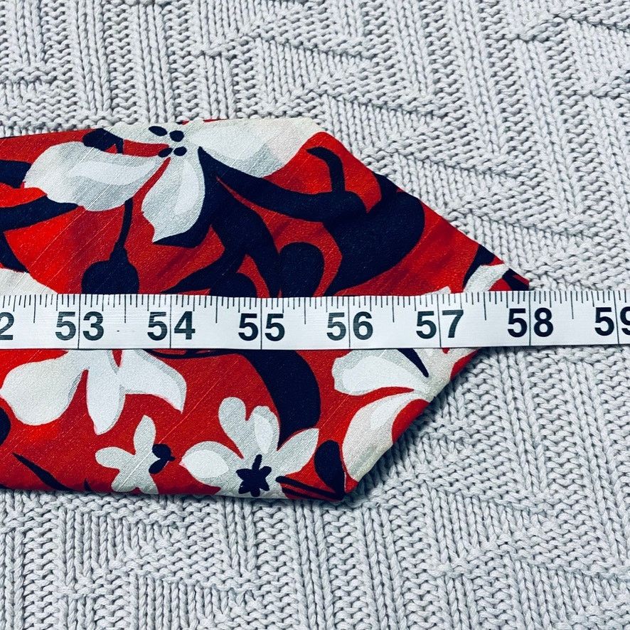 Vintage Vintage red Hawaiian tie Size ONE SIZE - 4 Thumbnail