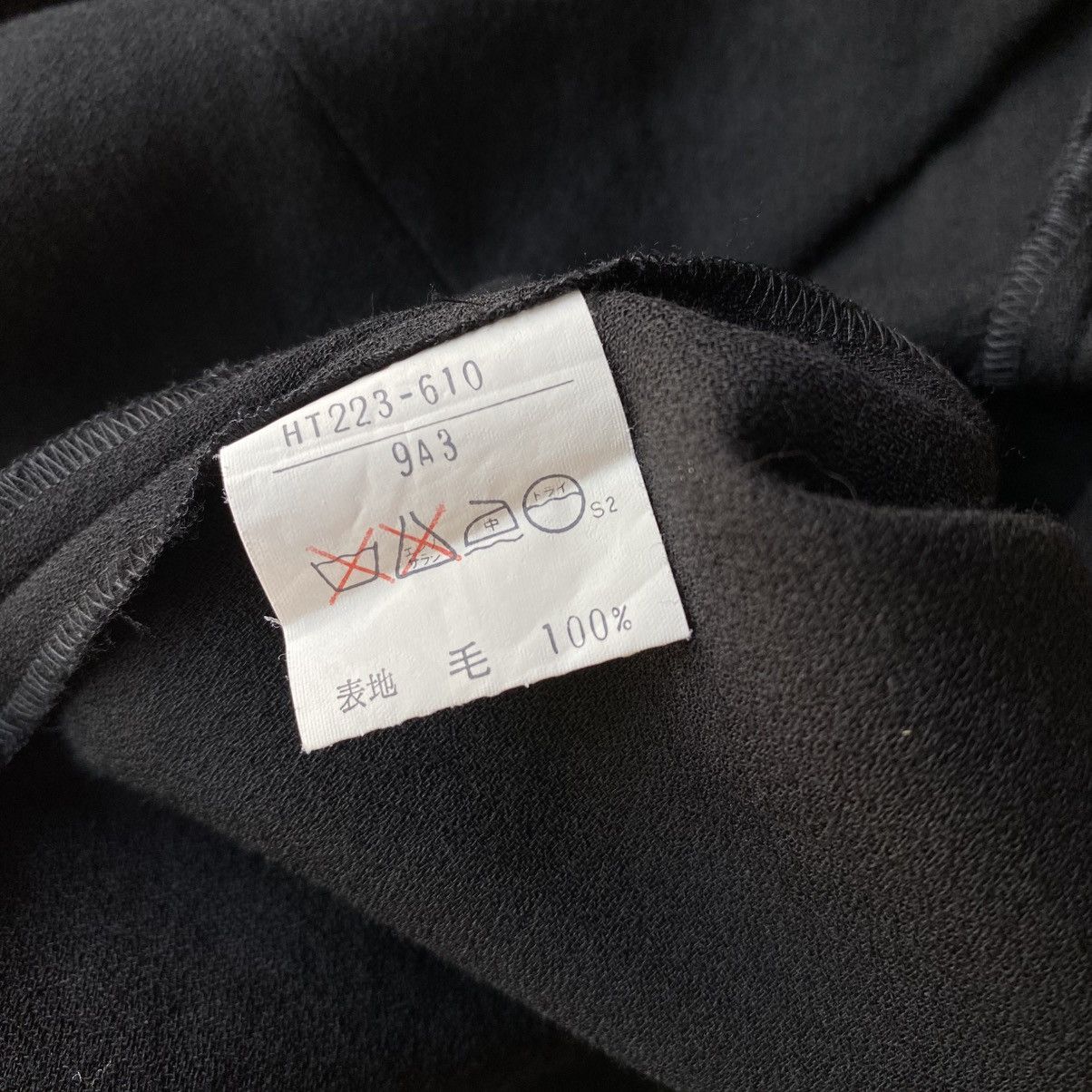 Yves Saint Laurent YVES SAINT LAURENT Black Button-Front Blouse 3/4 Sleeves Size M / US 6-8 / IT 42-44 - 5 Thumbnail