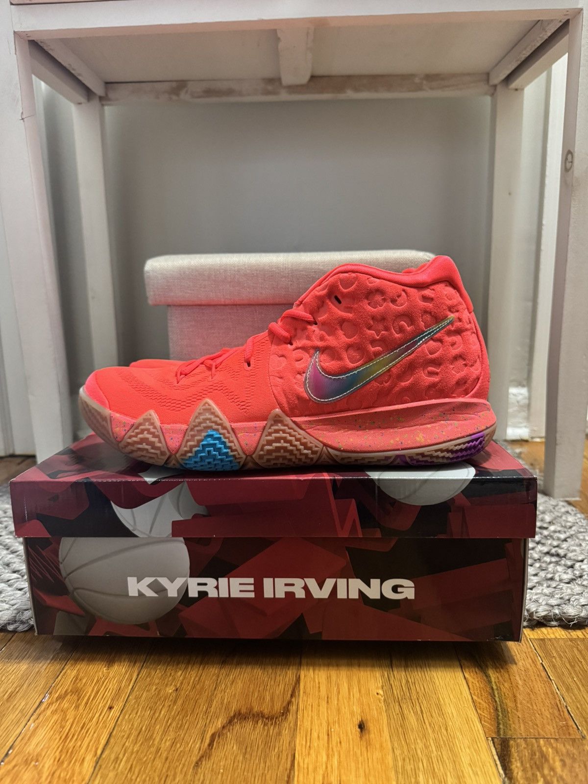 Nike Kyrie 4 Lucky Charms Size US 12 / EU 45 - 1 Thumbnail