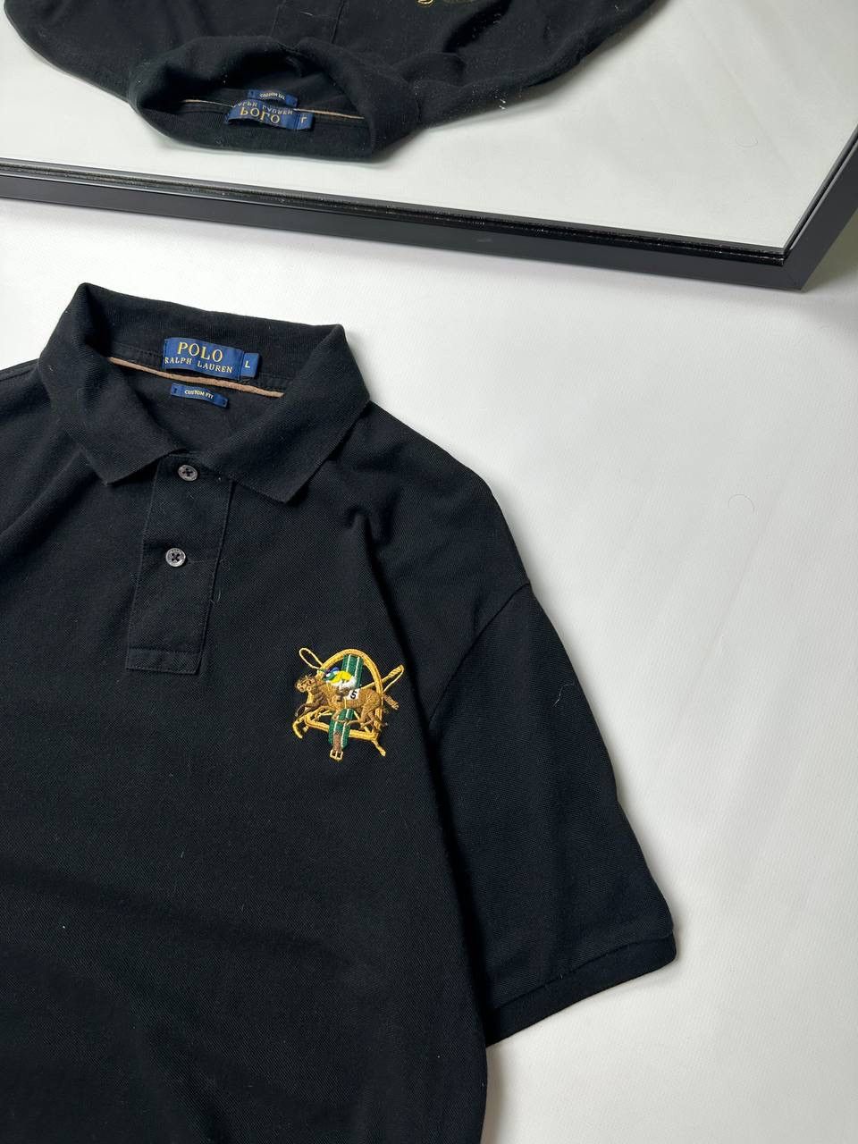 Polo Ralph Lauren Polo Ralph Lauren Big Pony Logo Riders Vintage T-Shirt Size US L / EU 52-54 / 3 - 3 Thumbnail
