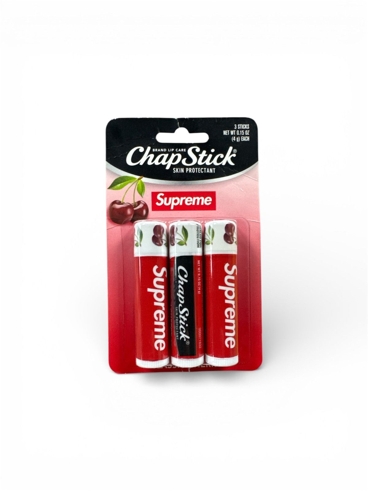 Supreme Supreme Box Logo Chapstick 3 Pack NOT FOR HUMAN CONSUMPTION! Size ONE SIZE - 1 Thumbnail