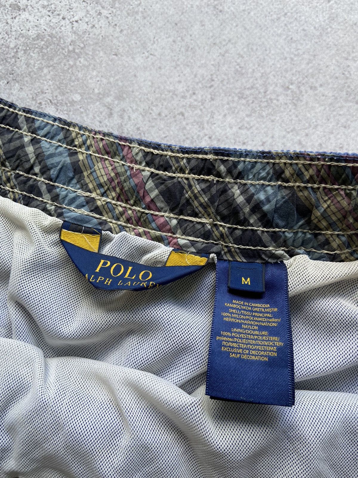 Polo Ralph Lauren Polo Ralph Lauren Pony Logo Blue Swim Shorts Size US 32 / EU 48 - 3 Thumbnail