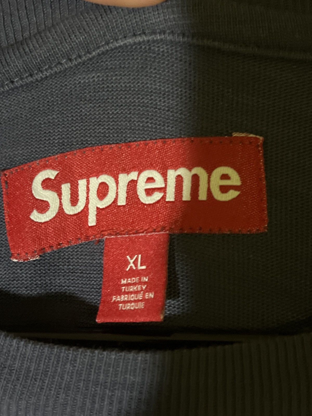 Supreme ‼️Supreme‼️ FFT S/S Top Navy Blue Size US XL / EU 56 / 4 - 4 Thumbnail