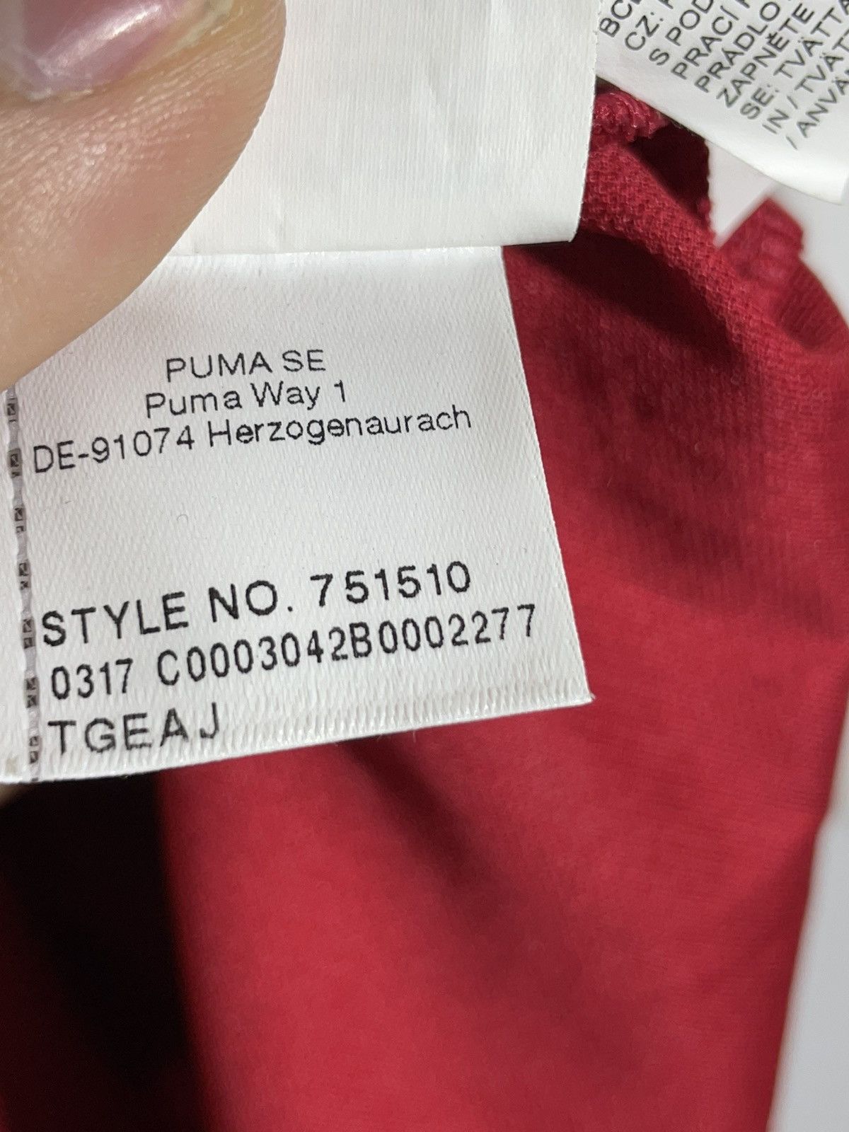 Puma #14 Aubameyang Arsenal FC 2017/18 Puma Football Long Sleeve Size US M / EU 48-50 / 2 - 10 Thumbnail
