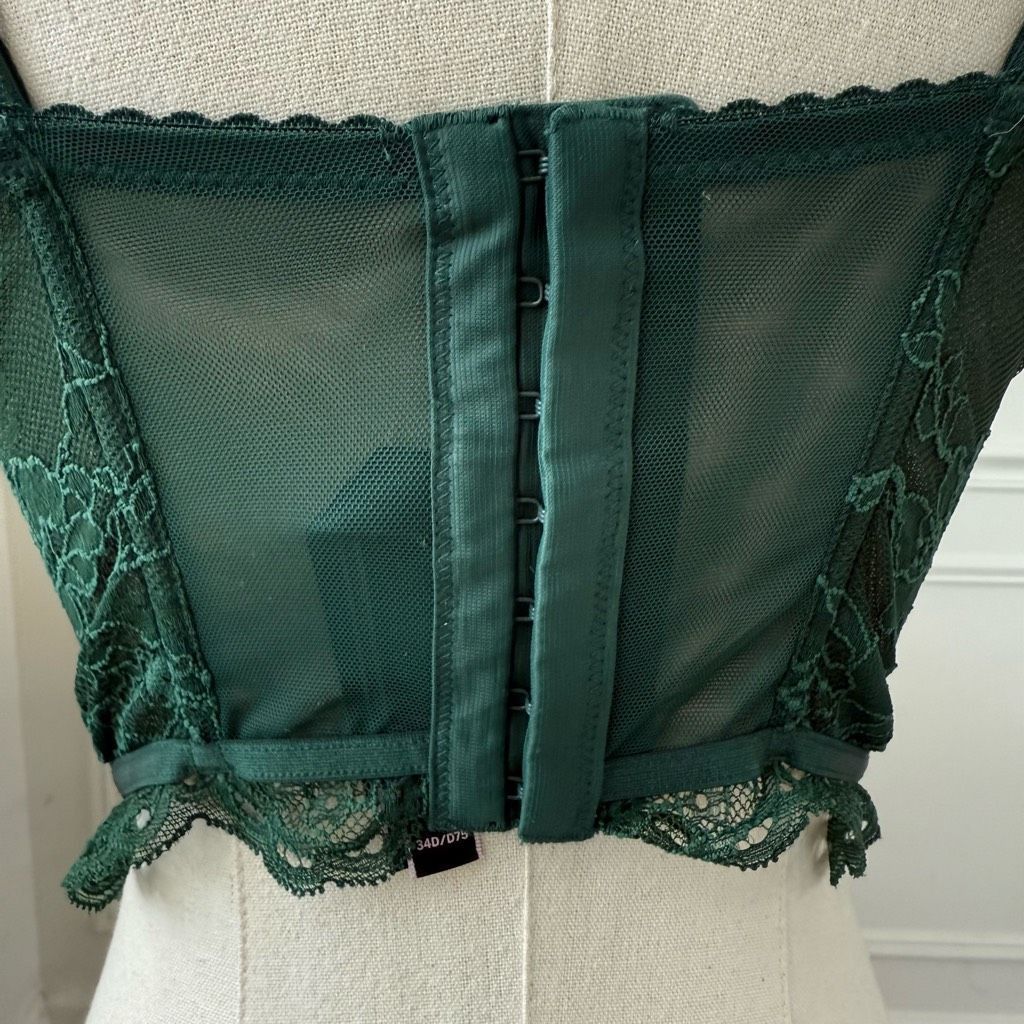 Victoria's Secret NWOT Victorias Secret Green Very Sexy Bombshell Bustier Bra Size S / US 4 / IT 40 - 6 Thumbnail