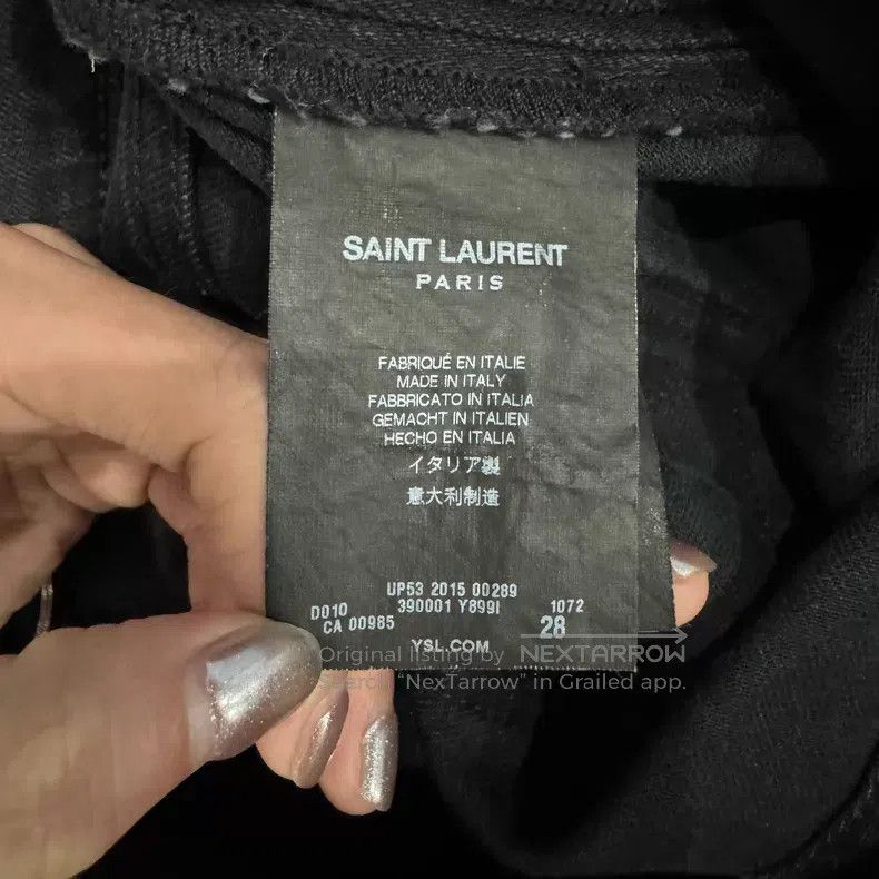 Saint Laurent Paris #REF! Size US 28 / EU 44 - 5 Thumbnail