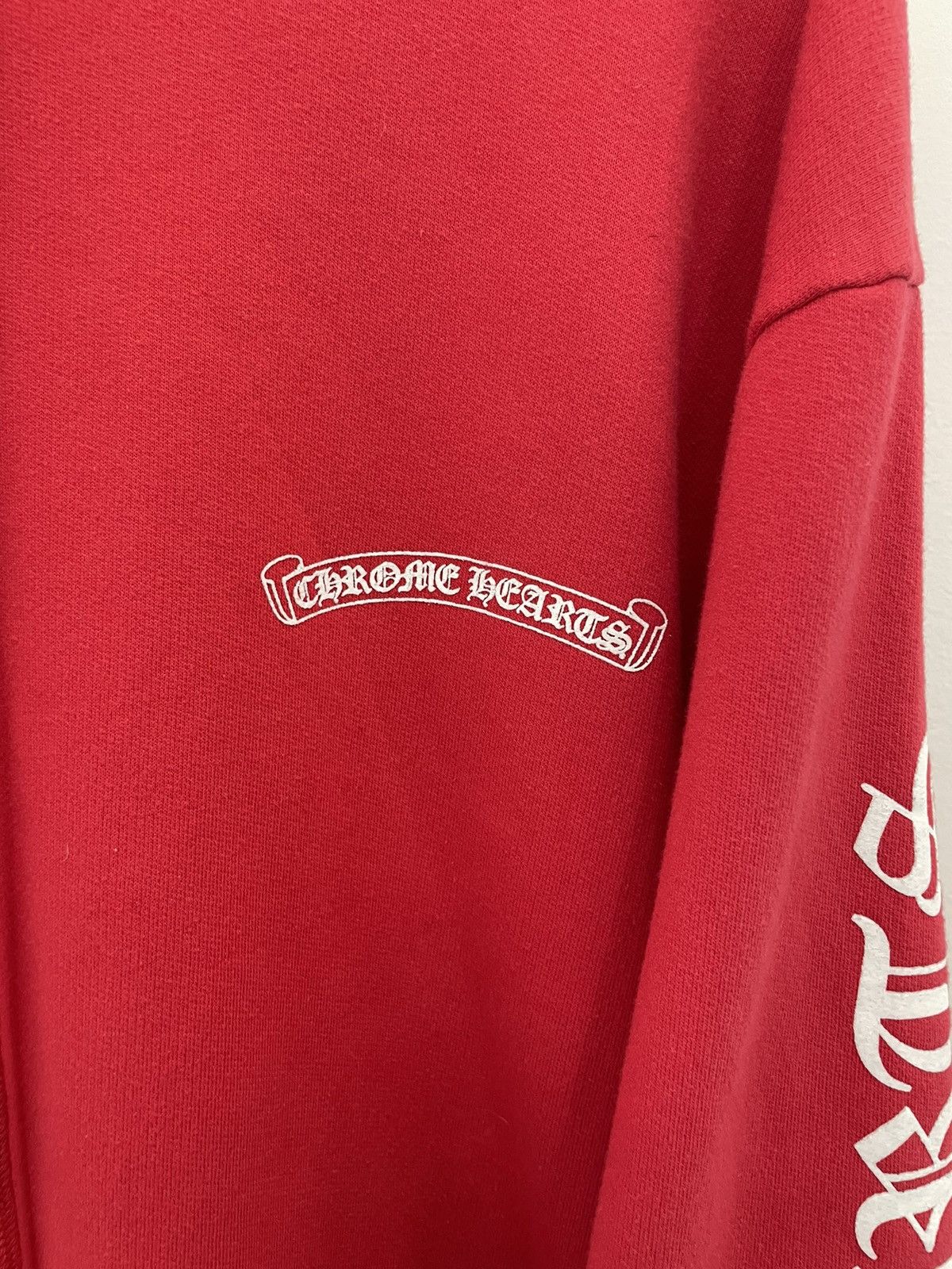 Chrome Hearts Chrome Heart scroll Logo Hoodie Size US XL / EU 56 / 4 - 3 Thumbnail