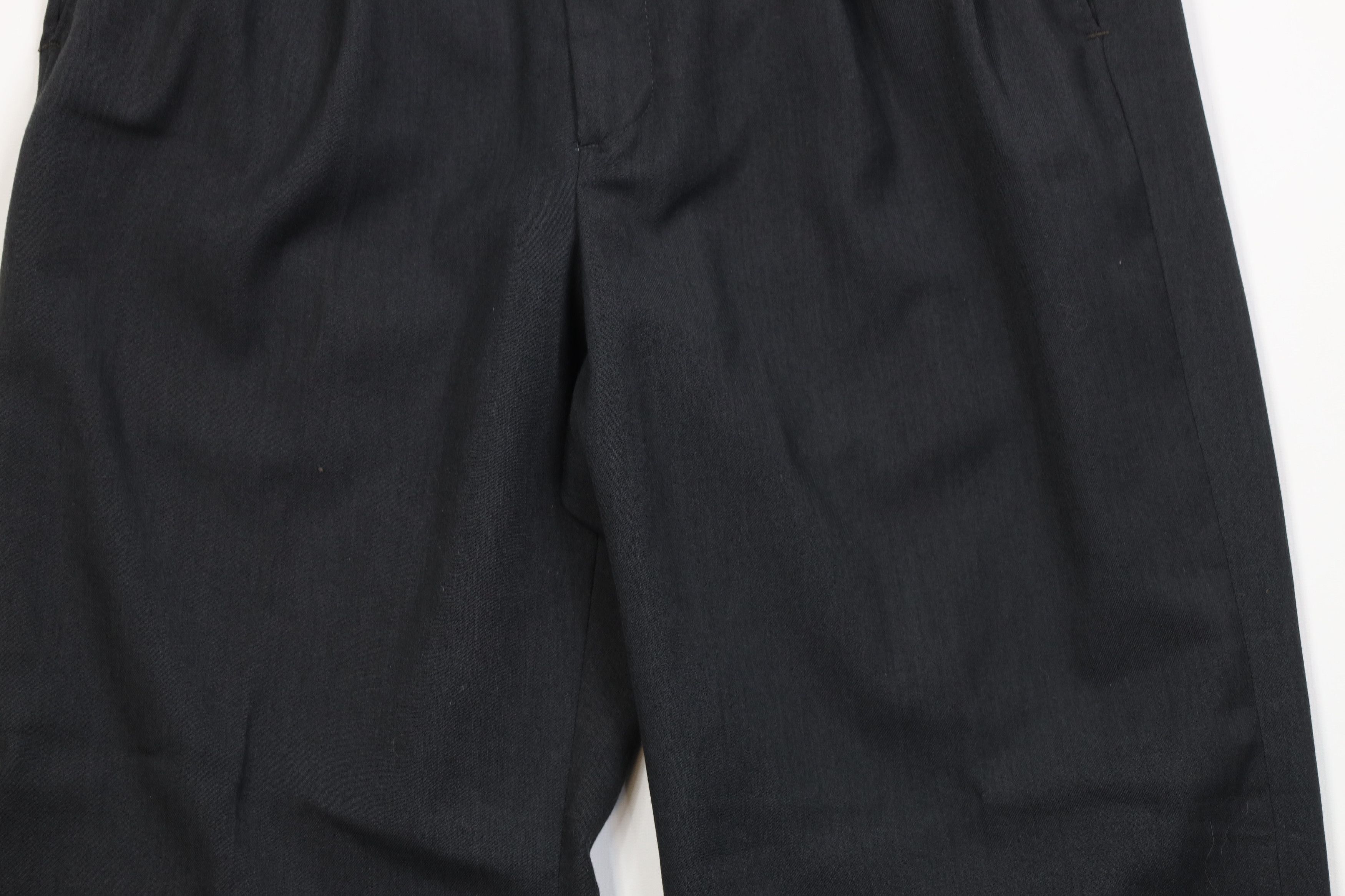 Vintage Vintage 90s Streetwear Worsted Blend Knit Wide Leg Pants Size US 30 / EU 46 - 3 Thumbnail