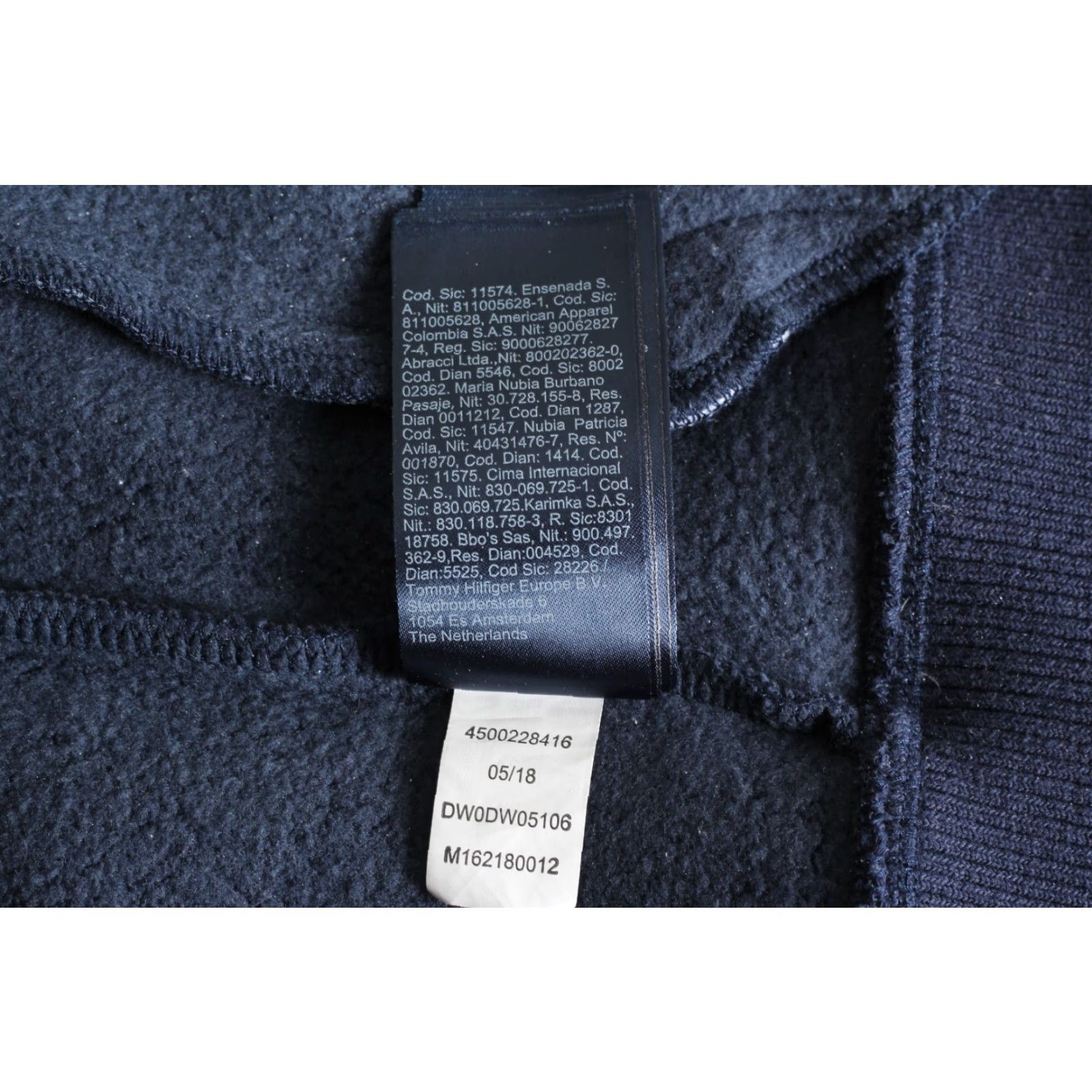 Tommy Hilfiger TOMMY HILFIGER JEANS Bomber Varsity Jacket Women XS MJ6133 Jacket Women XS Blue Size 26" / US 2 / IT 38 - 6 Thumbnail