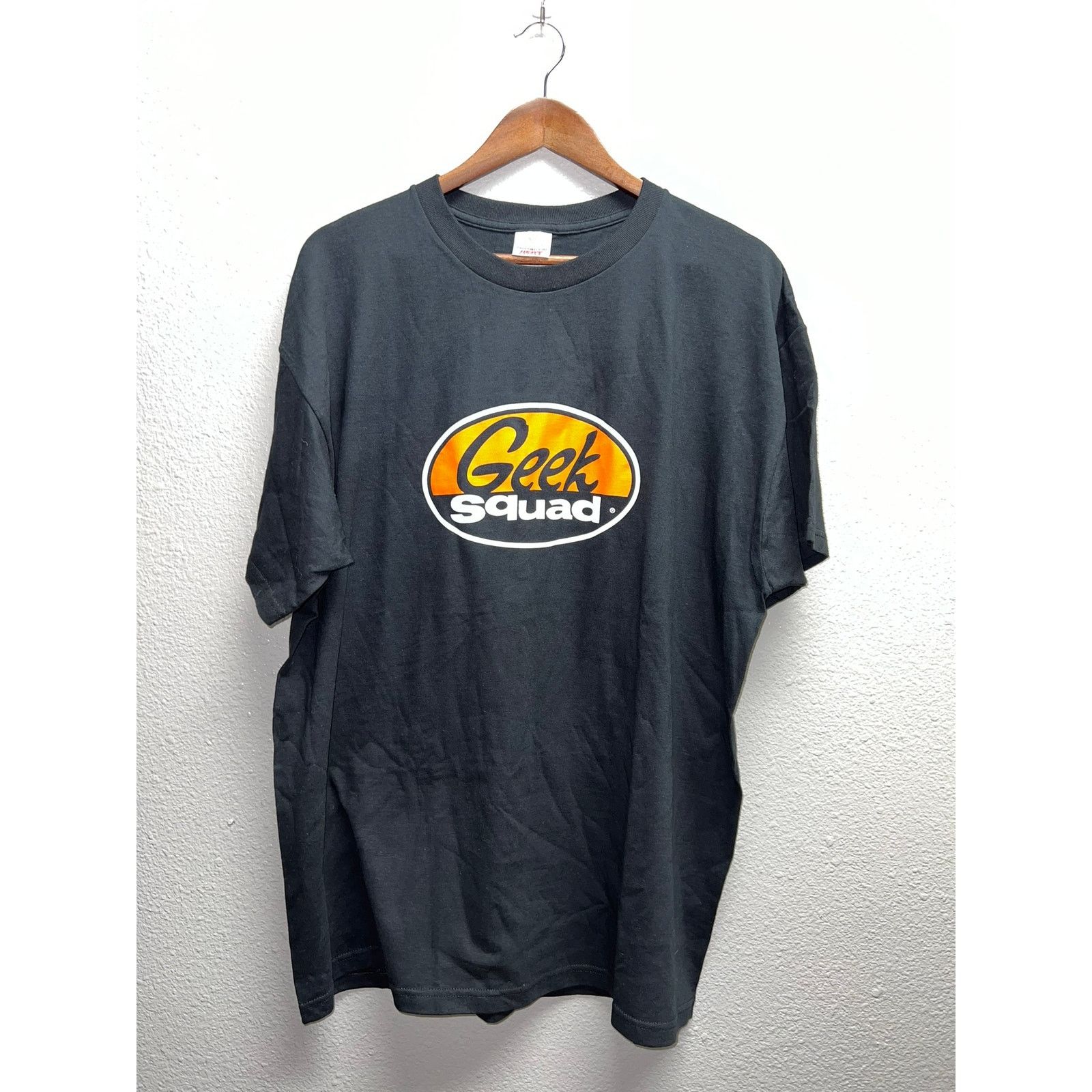 Fruit Of The Loom Vintage Geek Squad Shirt Computer Promotional Best Buy 90s X Size US XL / EU 56 / 4 - 1 Thumbnail