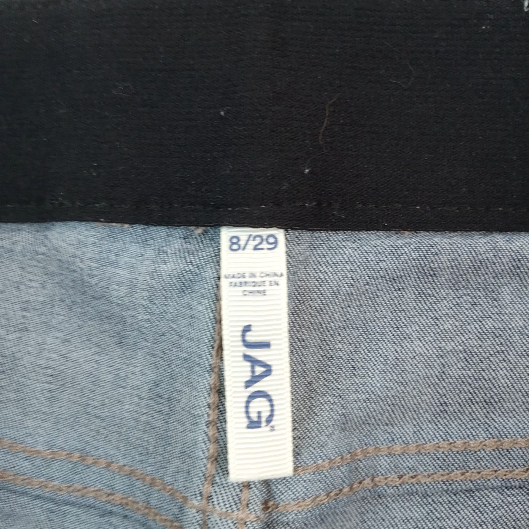 AG Jeans Jag Jeans High Rise Skinny Blue Elastic Waist Womens 8/29 Size 30" / US 8 / IT 44 - 6 Thumbnail