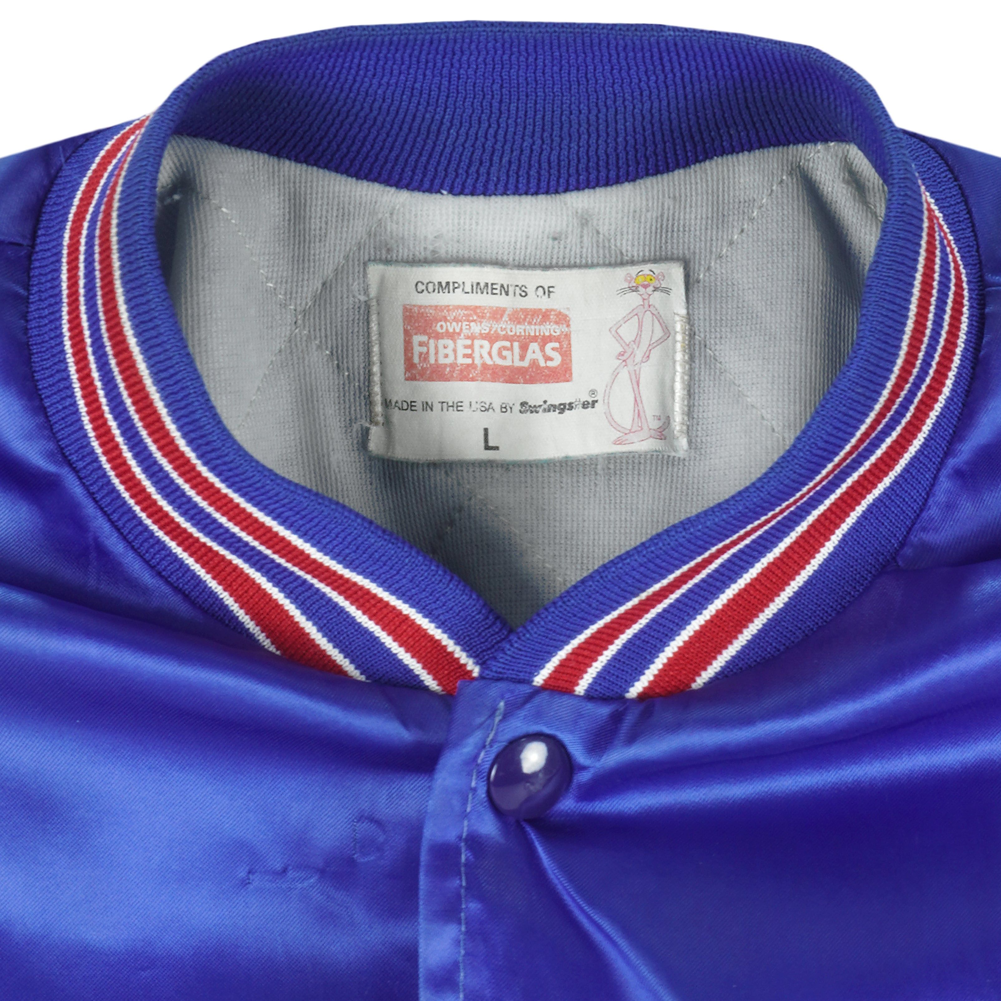 Swingster NFL - Buffalo Bills Button-Up Satin Jacket 1980s Size US L / EU 52-54 / 3 - 4 Thumbnail