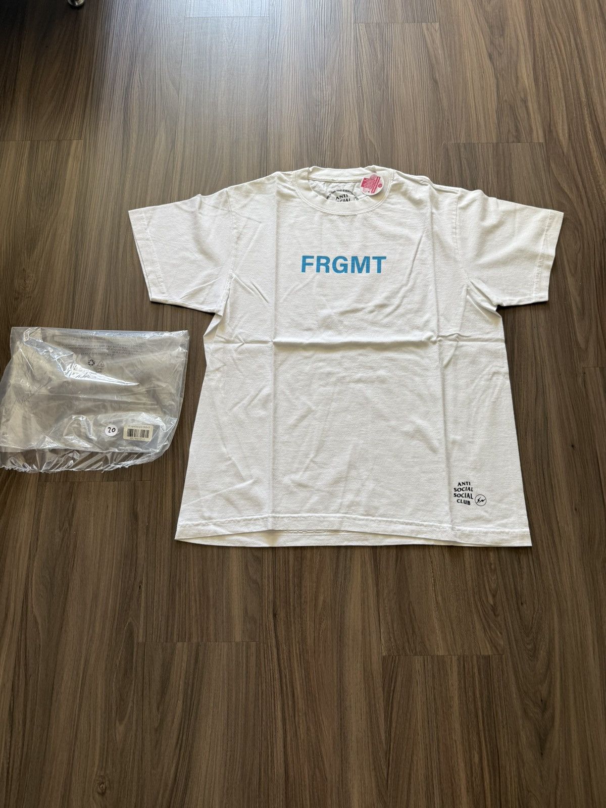 Anti Social Social Club x Fragment Design Logo Tee White M