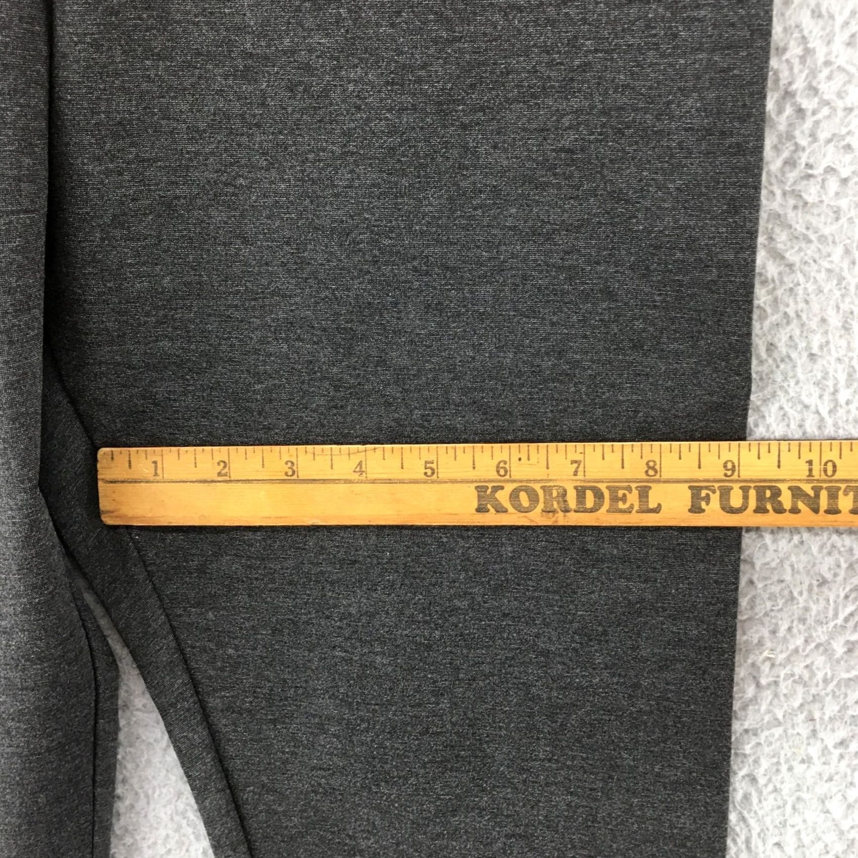 Worthington Worthington Womens Pants Straight Leg Ankle Grey High Rise Flat Front NWT PL Petite Regular Rise NWT Size 36" / US 14 / IT 50 - 4 Thumbnail