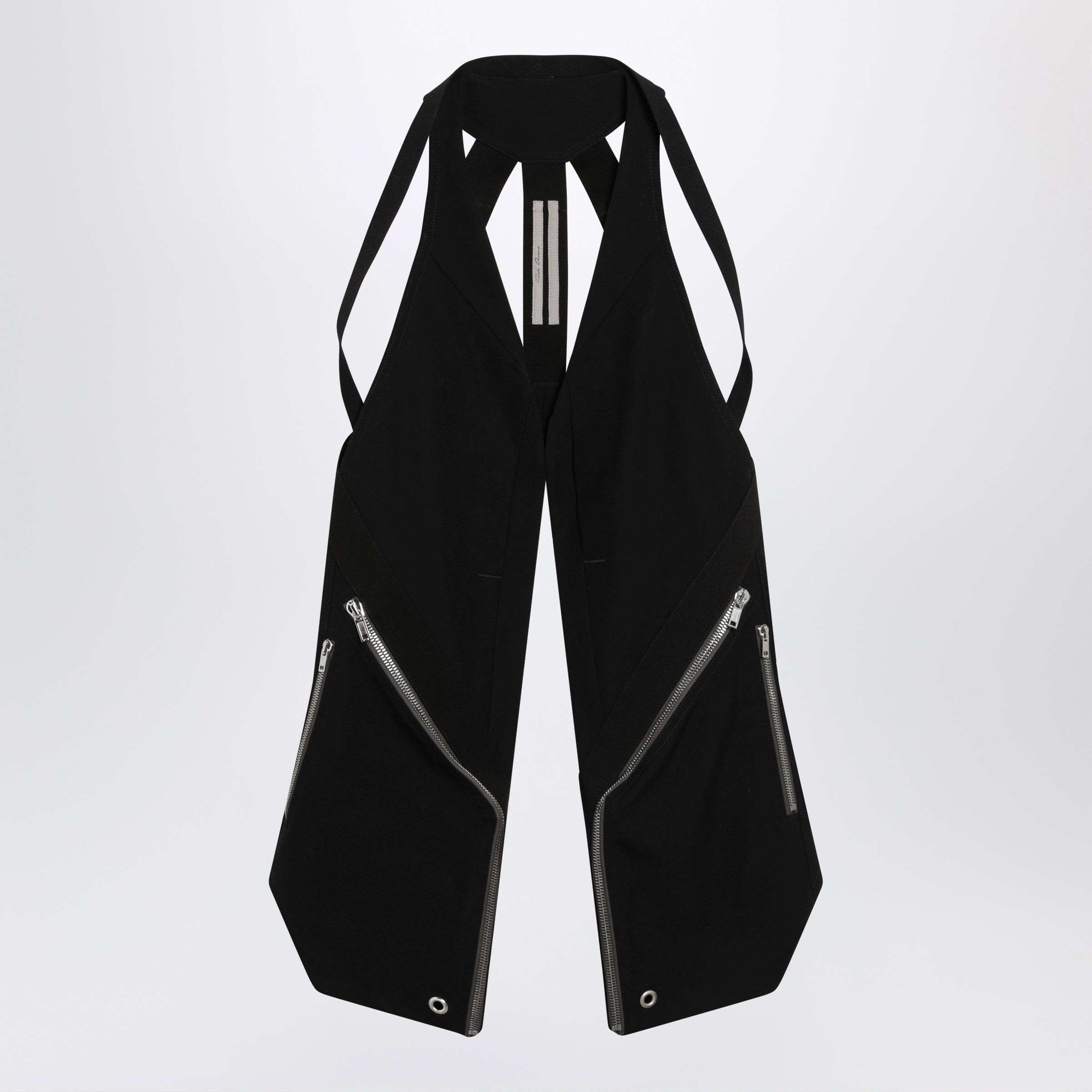 Rick Owens Rick Owens Black Temple Waistcoat Size US L / EU 52-54 / 3 - 1 Thumbnail