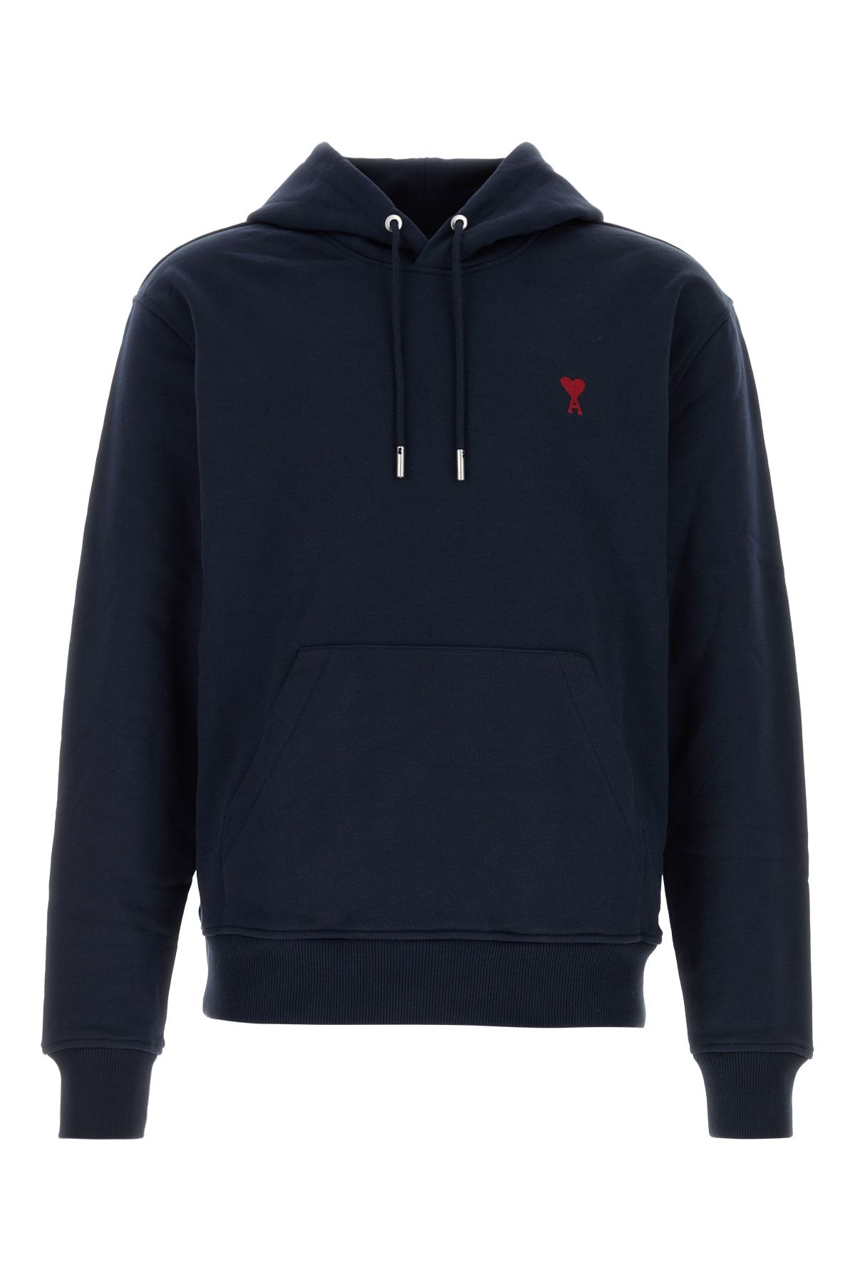 AMI Navy Blue Cotton Sweatshirt Size US L / EU 52-54 / 3 - 1 Thumbnail
