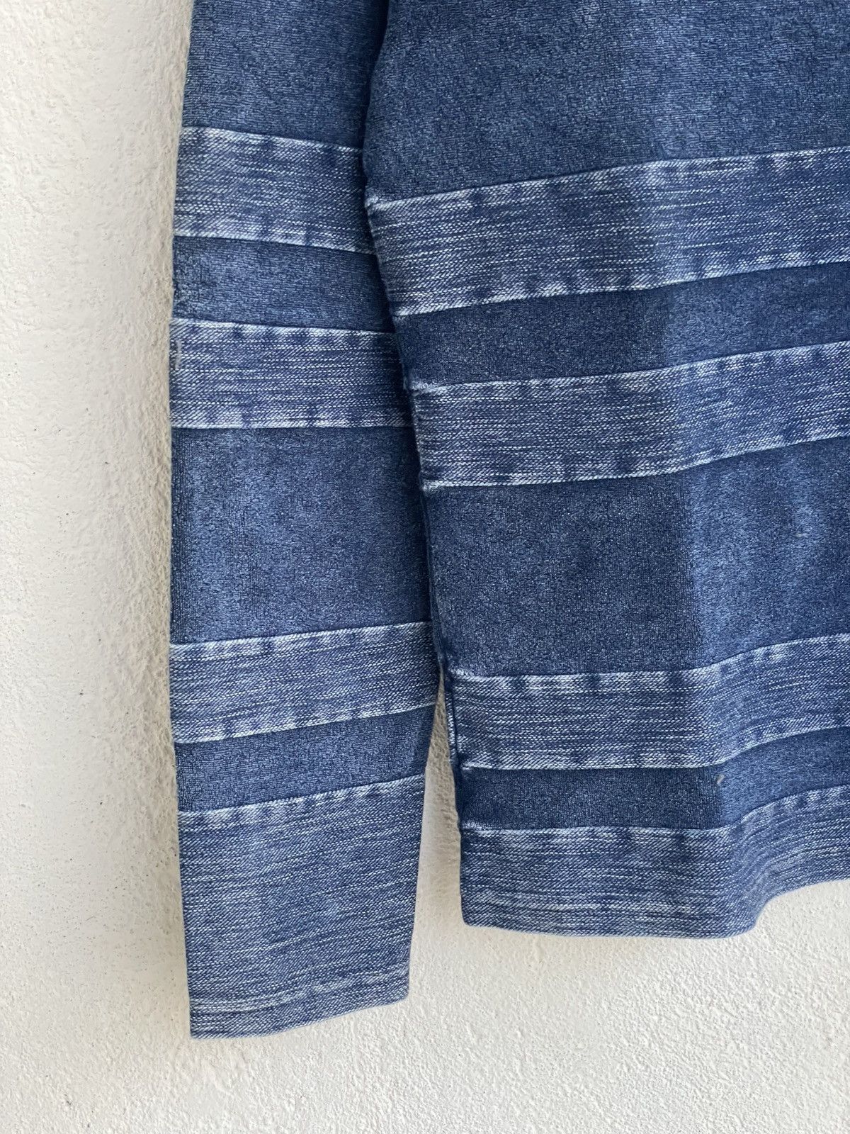 If Six Was Nine 2000s InTheAttic Blue Jeans Striped Sweater Y2K LGB Hysteric Size US S / EU 44-46 / 1 - 3 Thumbnail