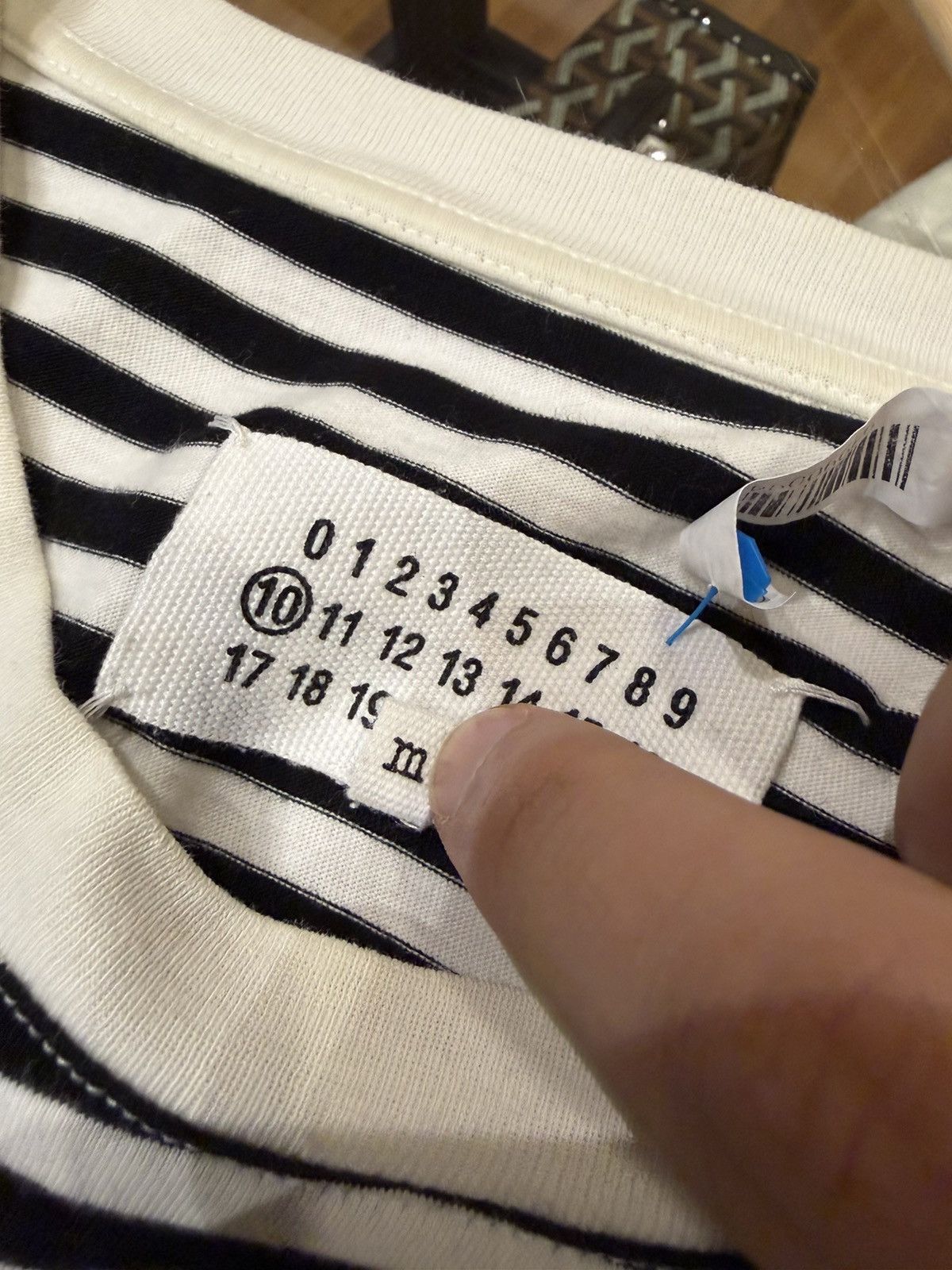 Maison Margiela Maison Margiela Striped Tee Size US M / EU 48-50 / 2 - 4 Thumbnail