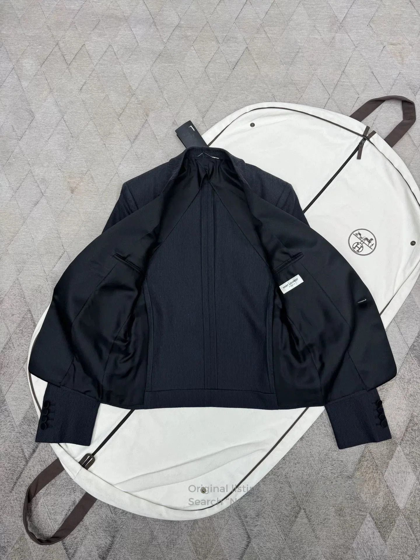 Saint Laurent Paris Saint Laurent SLP Smoking Suit Jacket. Size US S / EU 44-46 / 1 - 3 Thumbnail