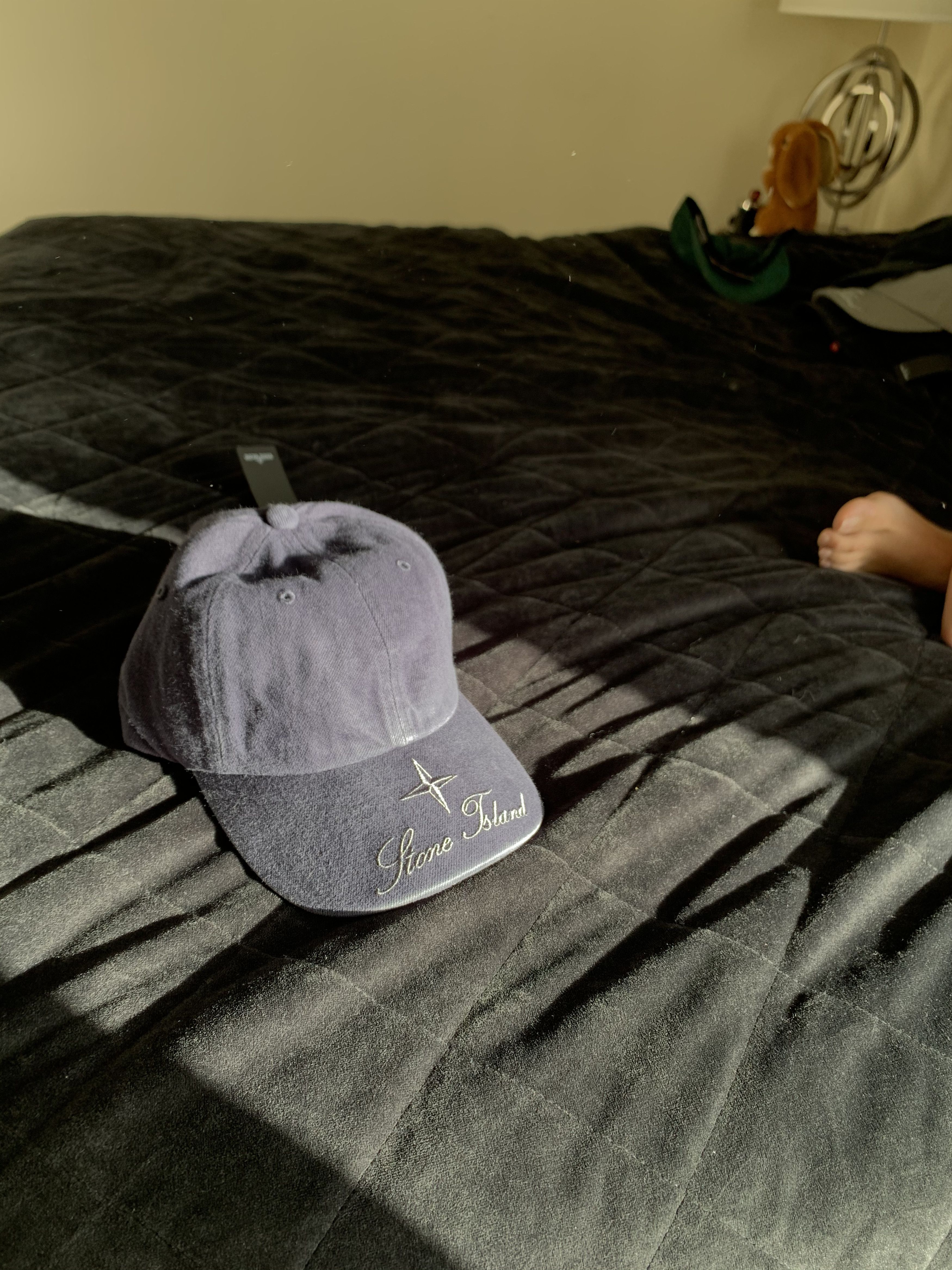 Stone Island × Supreme Supreme Stone Island Denim 6-Panel Navy 
