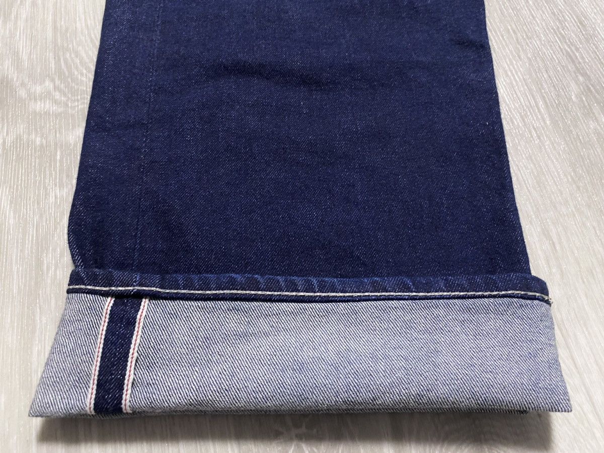 Eytys Unisex Eytys H&M Red Selvedge Navy Cotton Heavy Denim Jeans Size US 28 / EU 44 - 7 Thumbnail