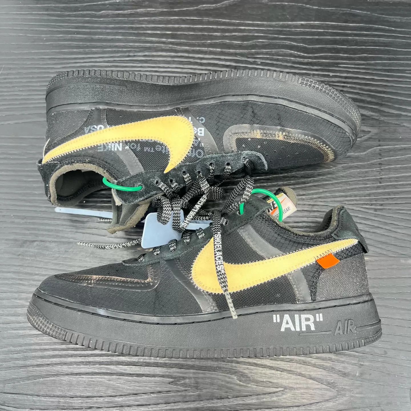 Nike OW AF1 Black 44 New Boxed Size US 10 / EU 43 - 4 Thumbnail