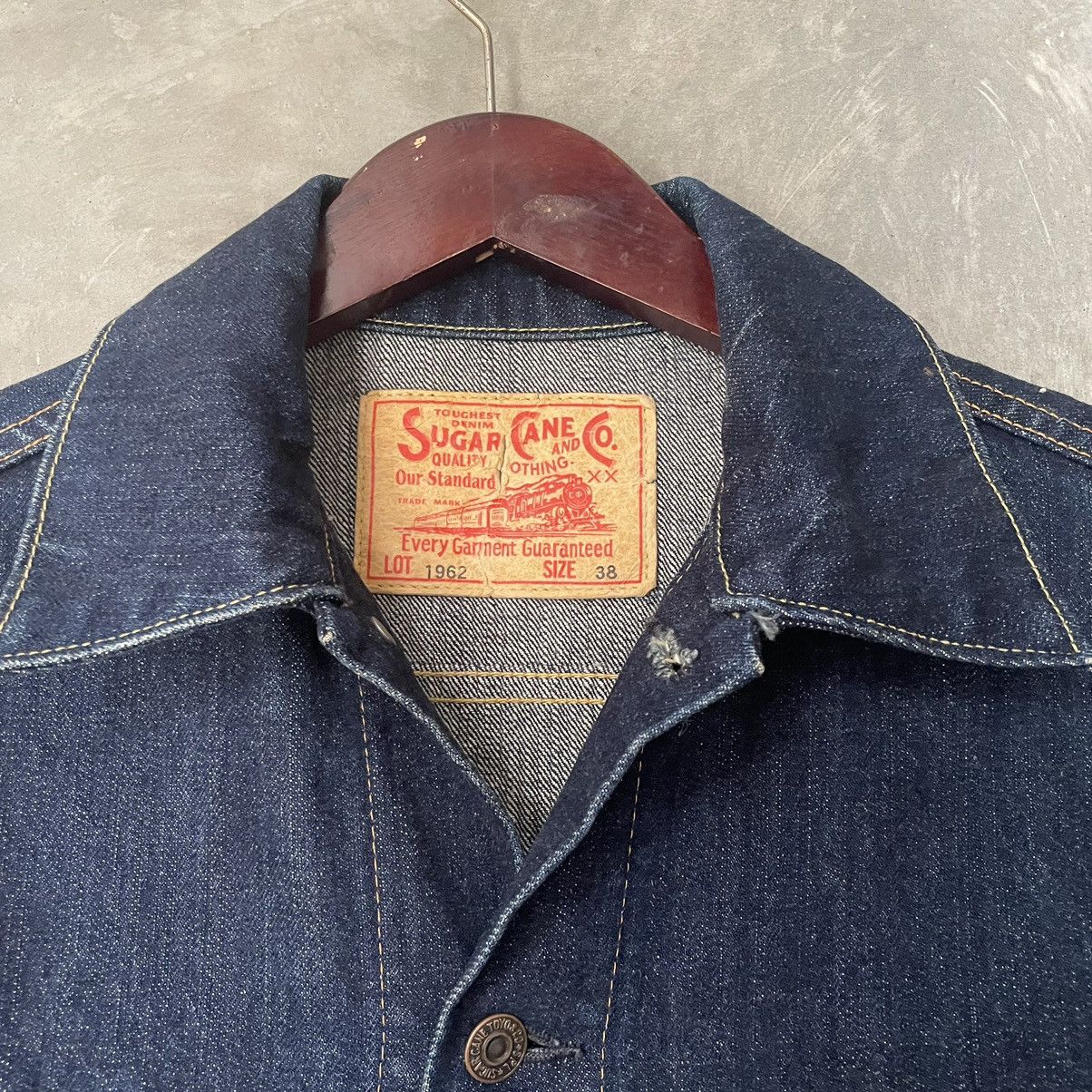 Sugar Cane × Toyo Enterprises Sugarcane 14.25Oz Denim Trucker Jacket Type 3 Model 1962 Size US M / EU 48-50 / 2 - 6 Thumbnail