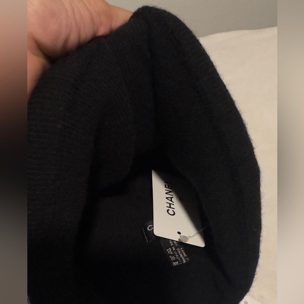 Chanel Chanel beanie from dame ski collection. Size ONE SIZE - 7 Thumbnail