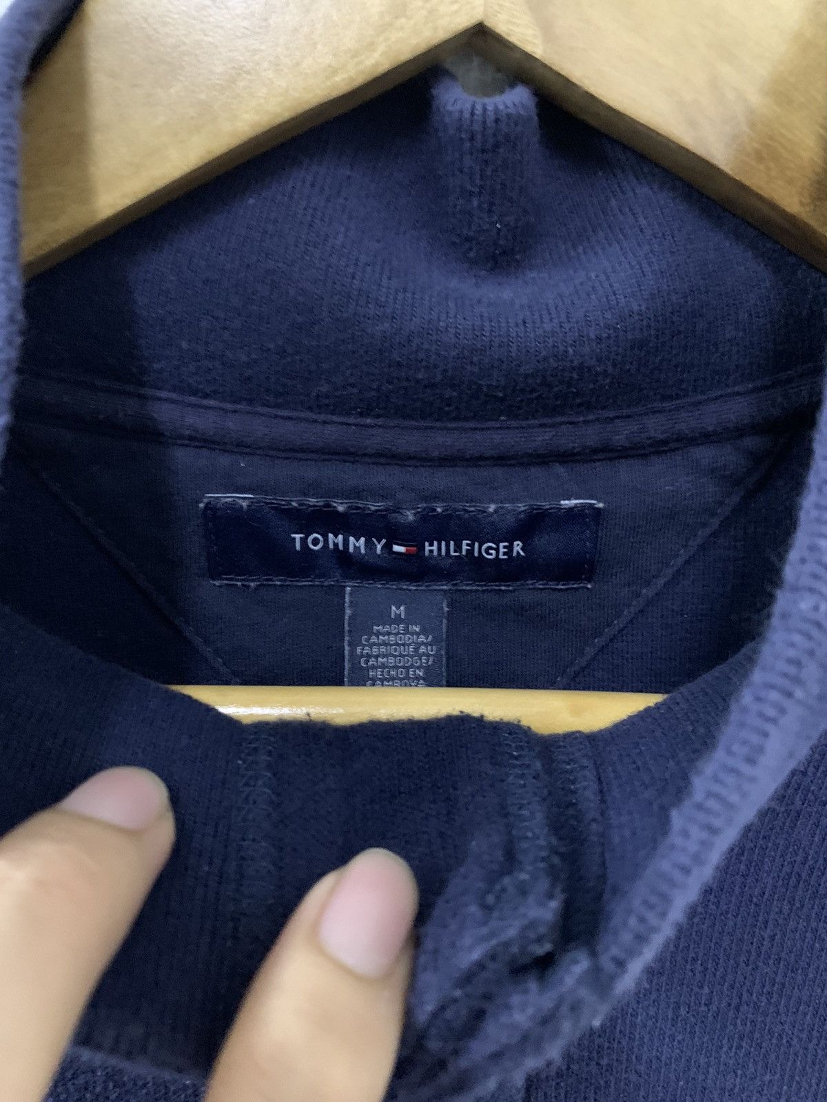 Tommy Hilfiger Tommy Hilfiger Long Sleeve Half Button Size US M / EU 48-50 / 2 - 4 Thumbnail
