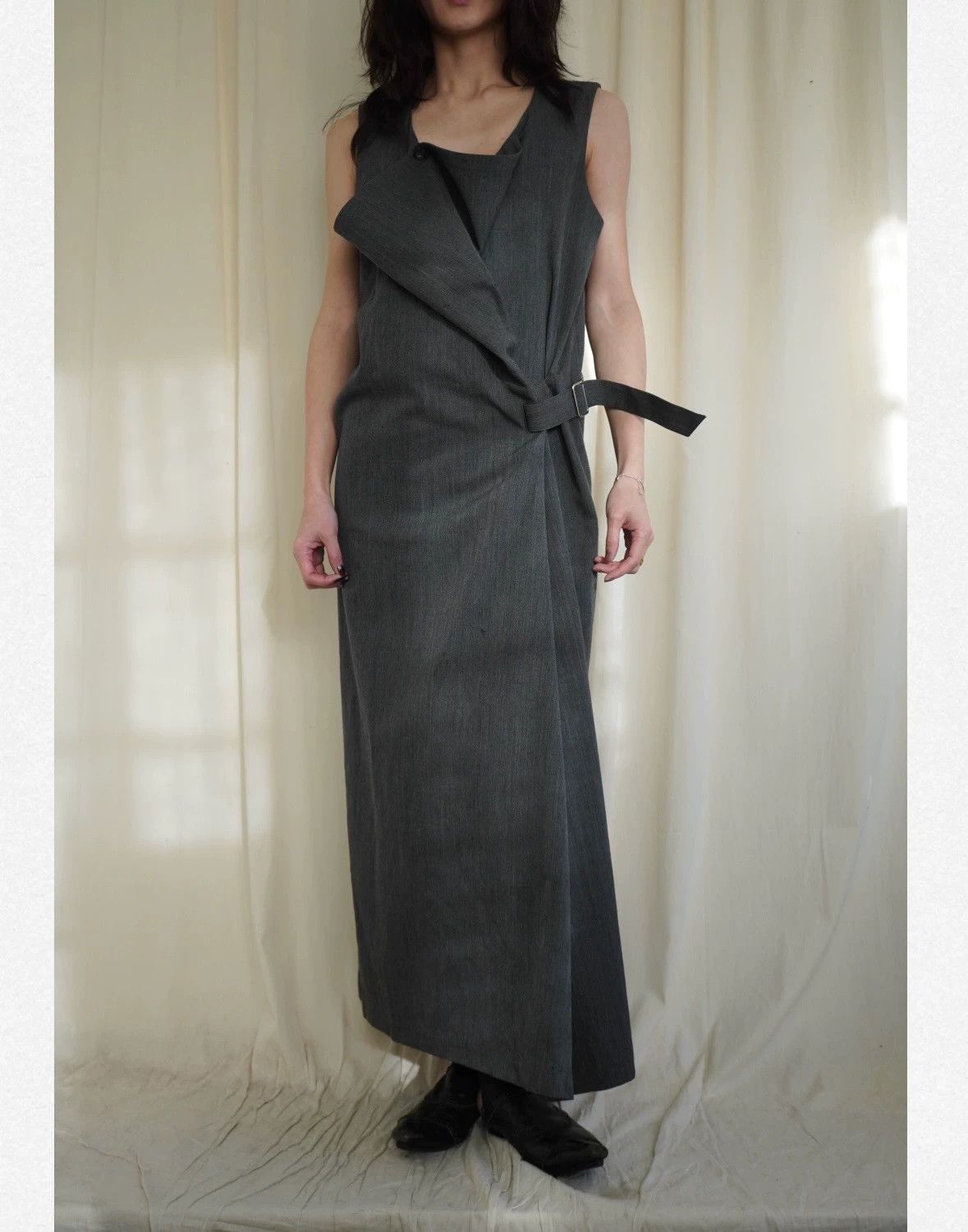 Comme des Garcons CDG 1996 Tricot Belted Wool Dress M Size M / US 6-8 / IT 42-44 - 1 Thumbnail