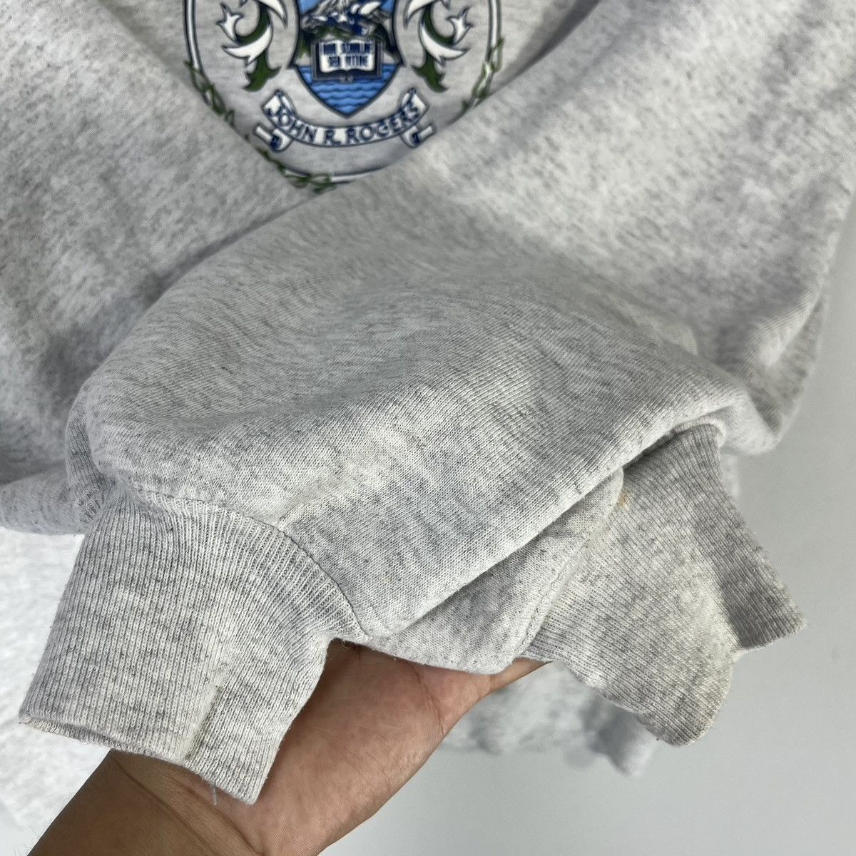 Jerzees × Vintage VINTAGE 90S JOHN R.ROGERS RAM BIG LOGO RETRO GRAPHIC Size US L / EU 52-54 / 3 - 4 Thumbnail