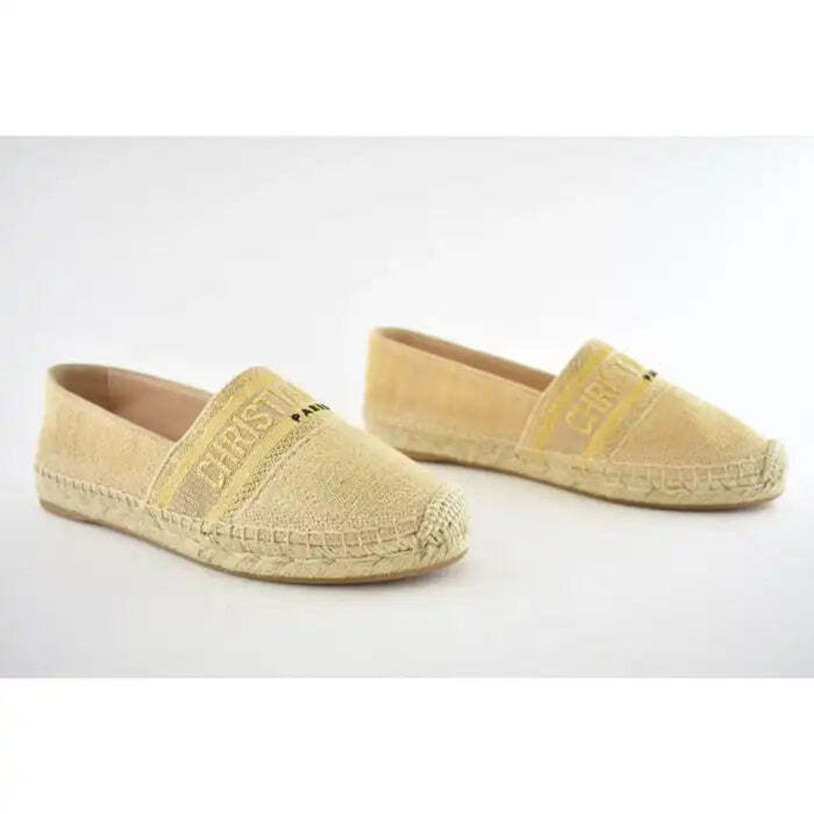 Dior Granville 62K Espadrille Flat Ballerina Ballet 39.5 Size US 9.5 / IT 39.5 - 4 Thumbnail