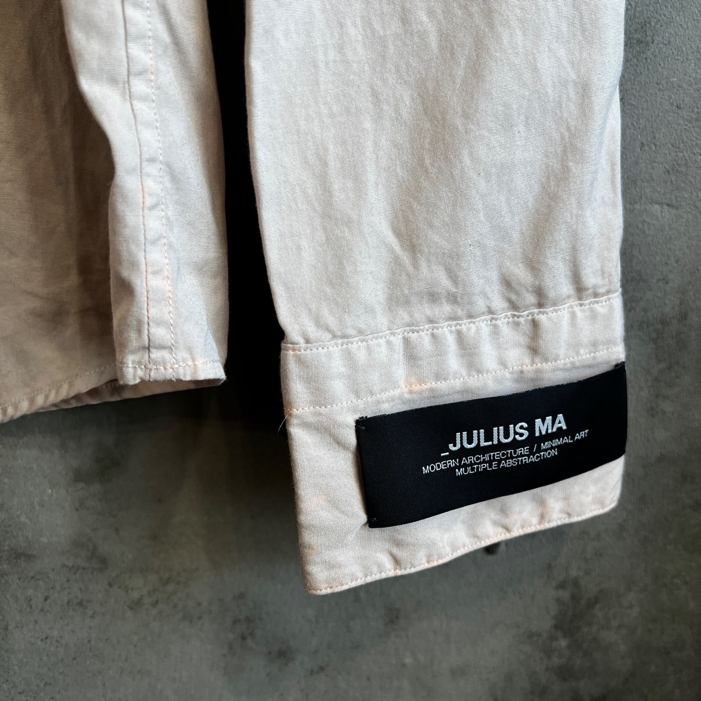 Julius MA JULIUS Stain-Processed Slim Shirt Size US M / EU 48-50 / 2 - 6 Thumbnail