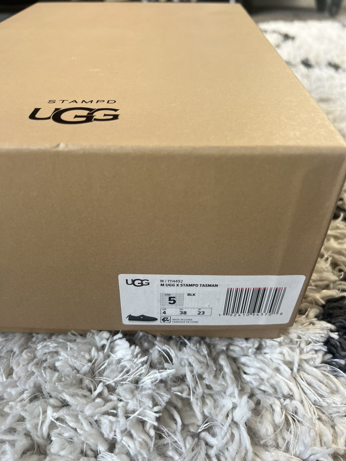 Stampd × Ugg UGG x Stampd Tasman Slippers in Blk (Womens 5) Size US 5 / IT 35 - 9 Thumbnail