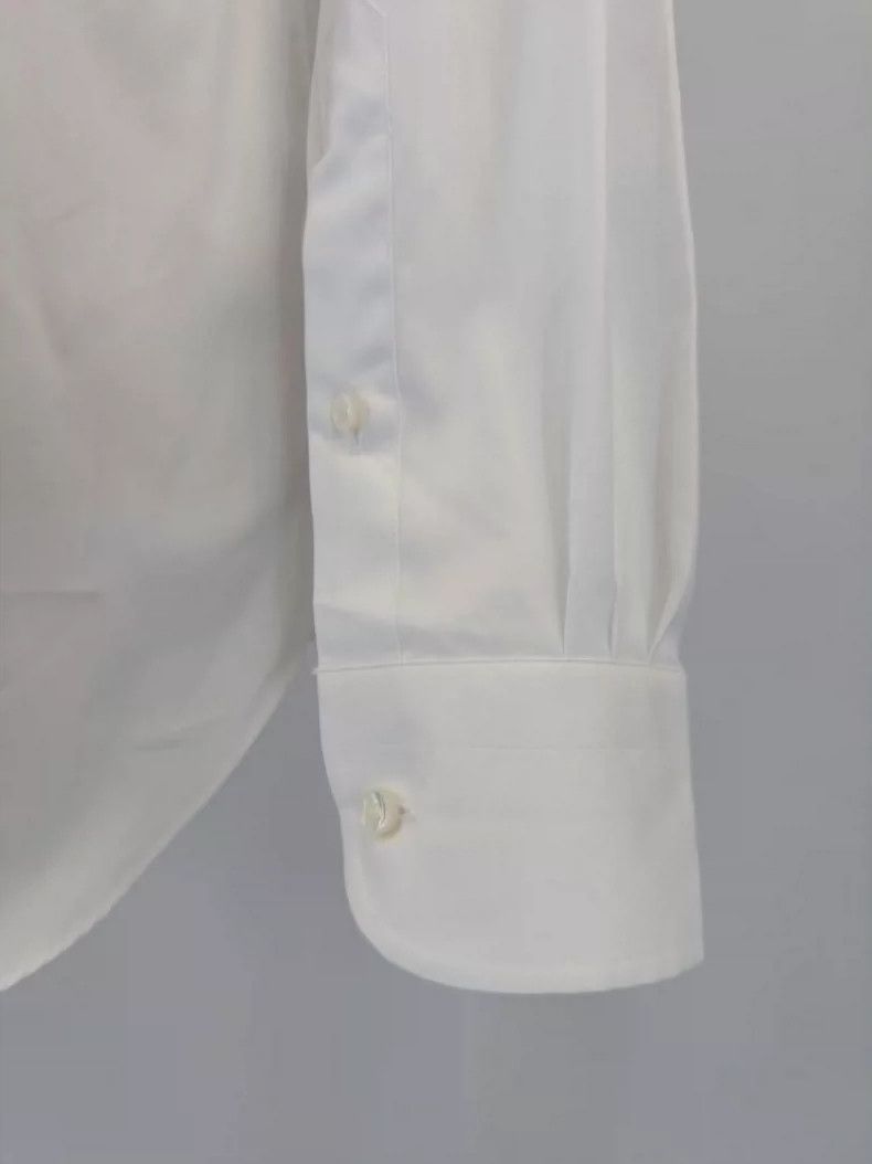 Loro Piana LORO PIANA Classic white shirt Size M / US 6-8 / IT 42-44 - 3 Thumbnail