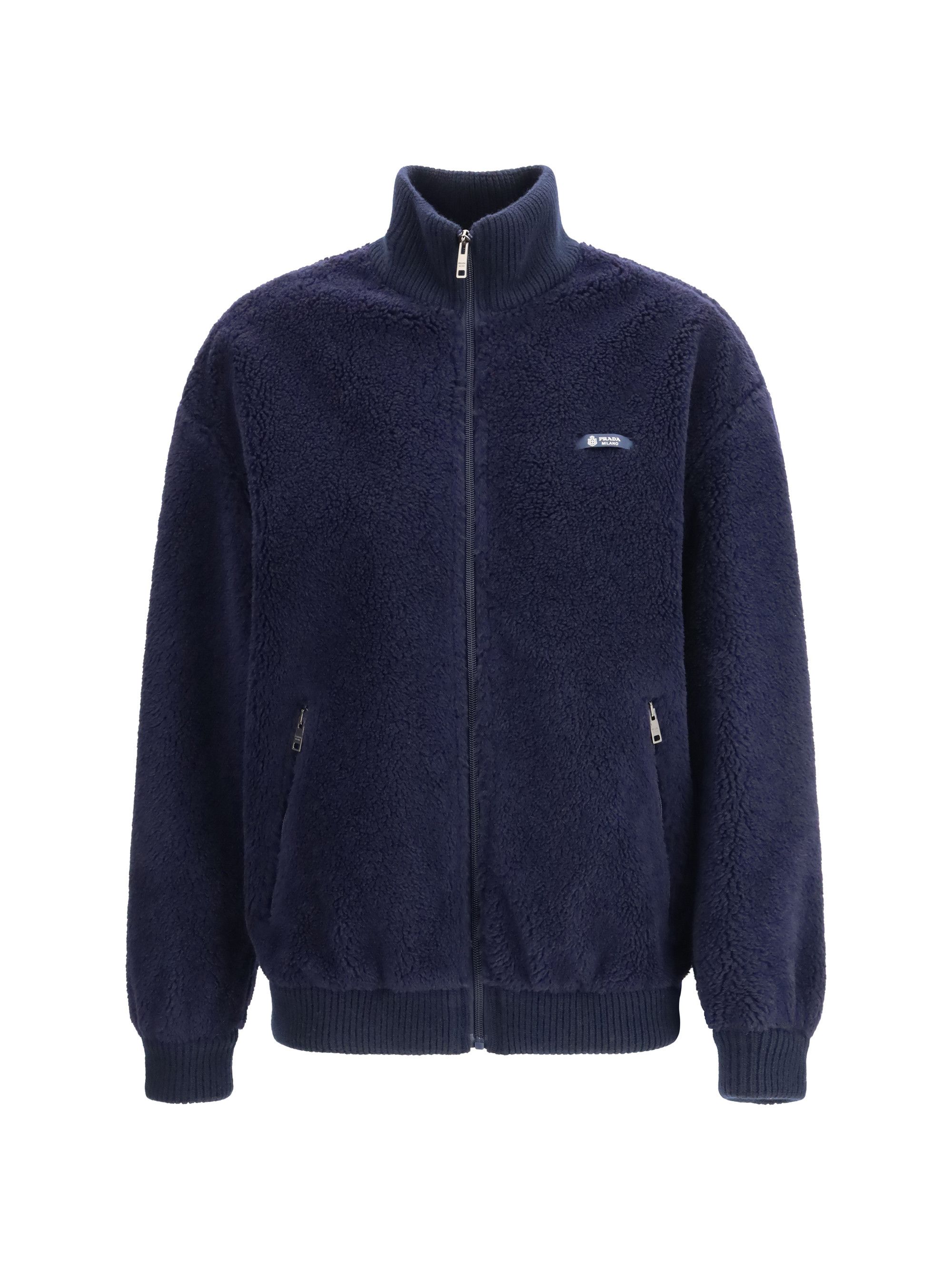 Prada Fleece Jacket Size XS / US 0-2 / IT 36-38 - 1 Thumbnail