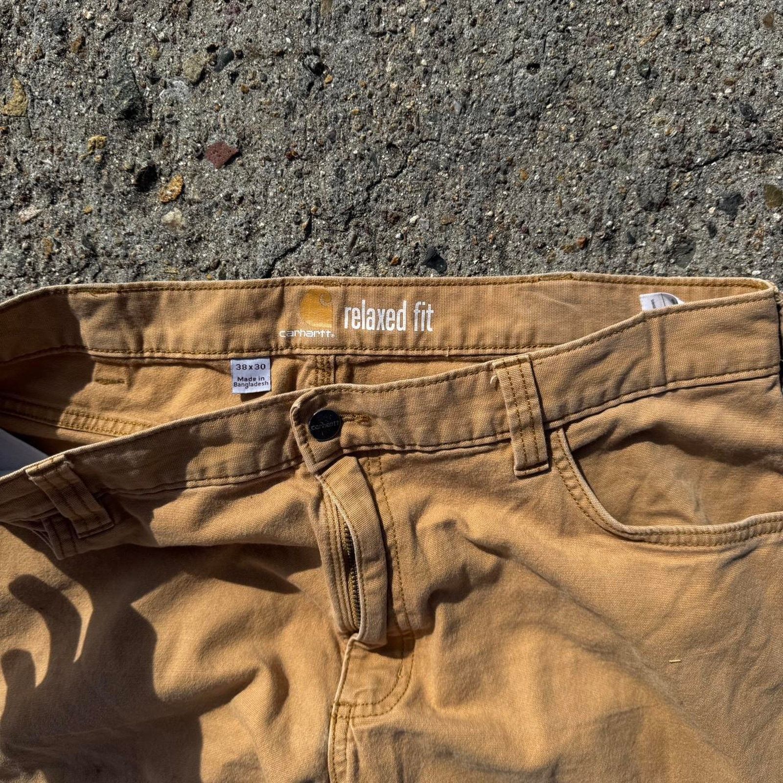 Carhartt Carhartt Tan Cargo Pants – Size 38x30 Size US 38 / EU 54 - 6 Thumbnail